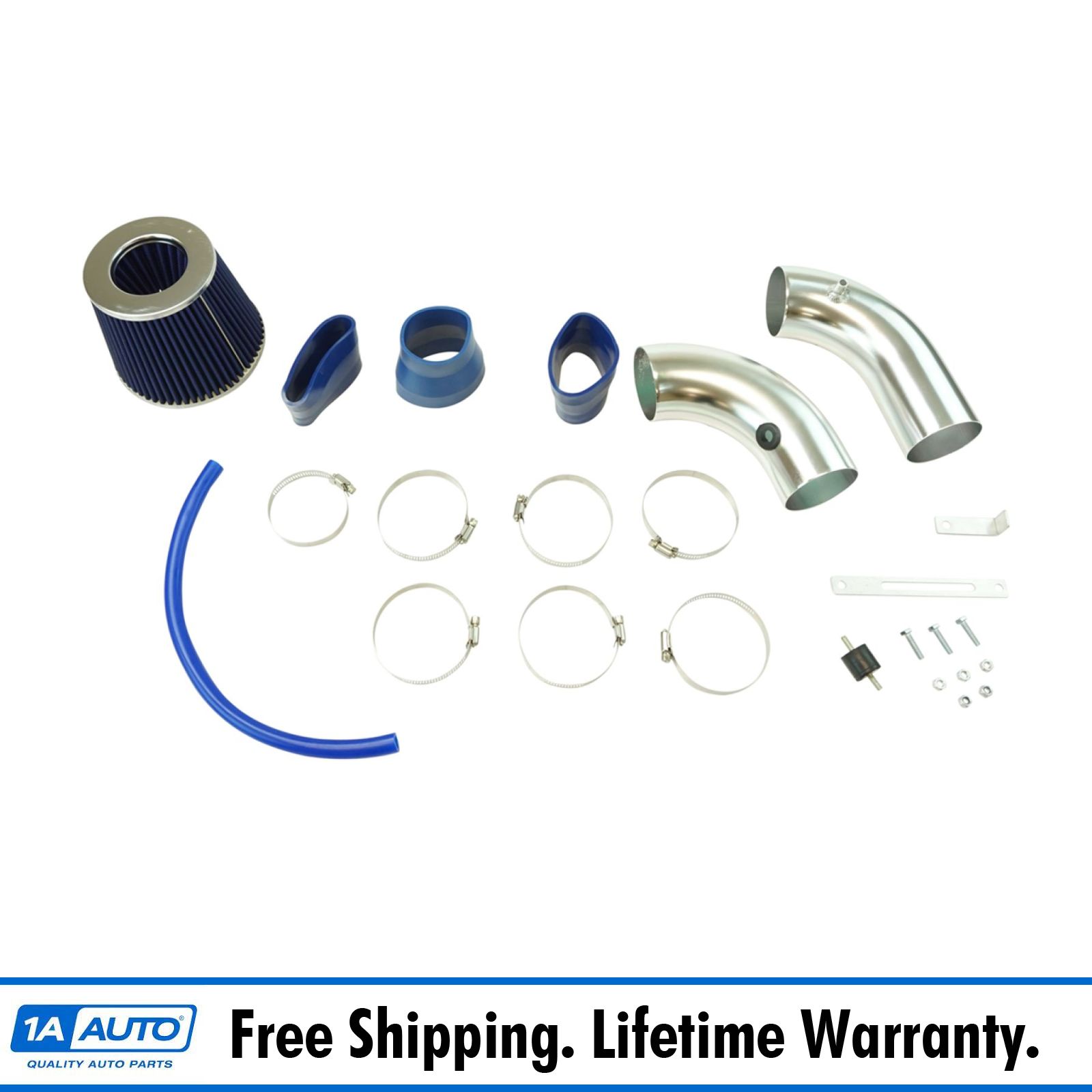 Performance Cold Air Intake CAI w Red Air Filter for Civic DX EX LX Manual New