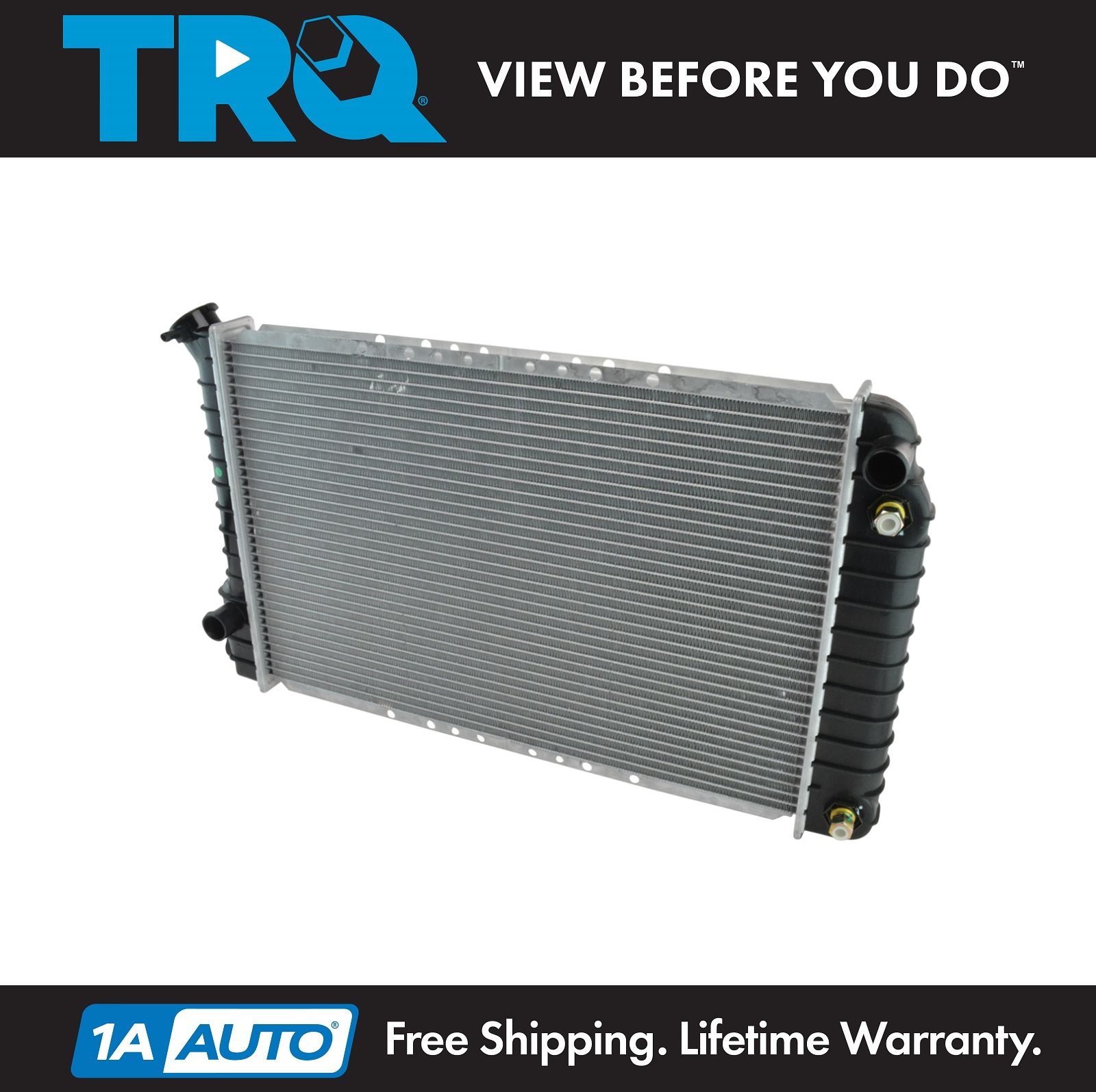 Radiator Assembly Plastic Tank Aluminum Core Direct Fit for GM SUV