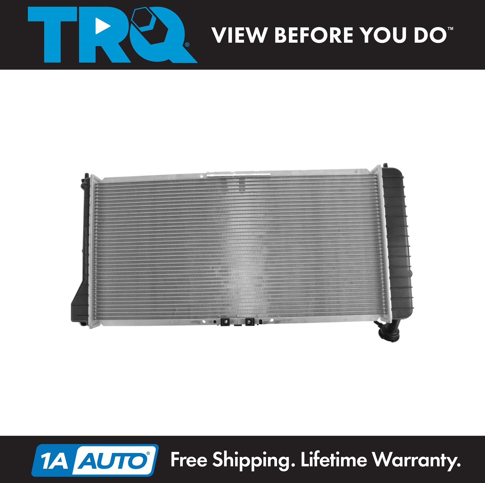 Radiator Assembly Aluminum Core Direct Fit for Pontiac Saturn Chevy New