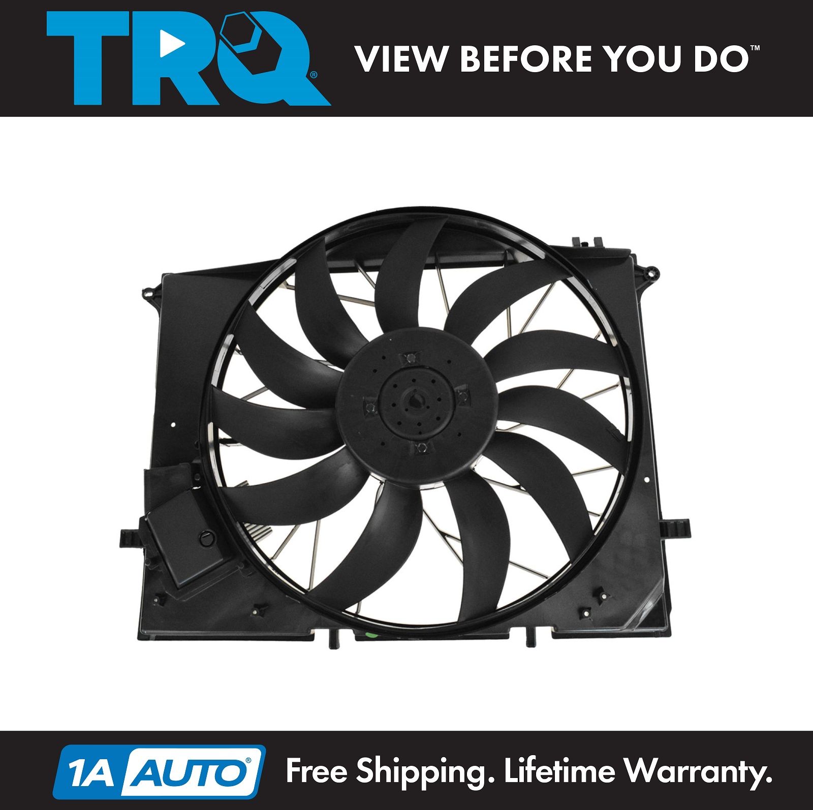 11 Blade Radiator Cooling Fan Assembly for CL500 S350 S430 S500 S55 CL55