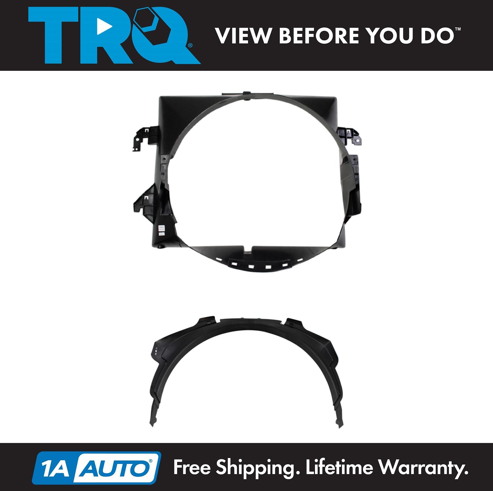 Electric Radiator Fans With Shroud