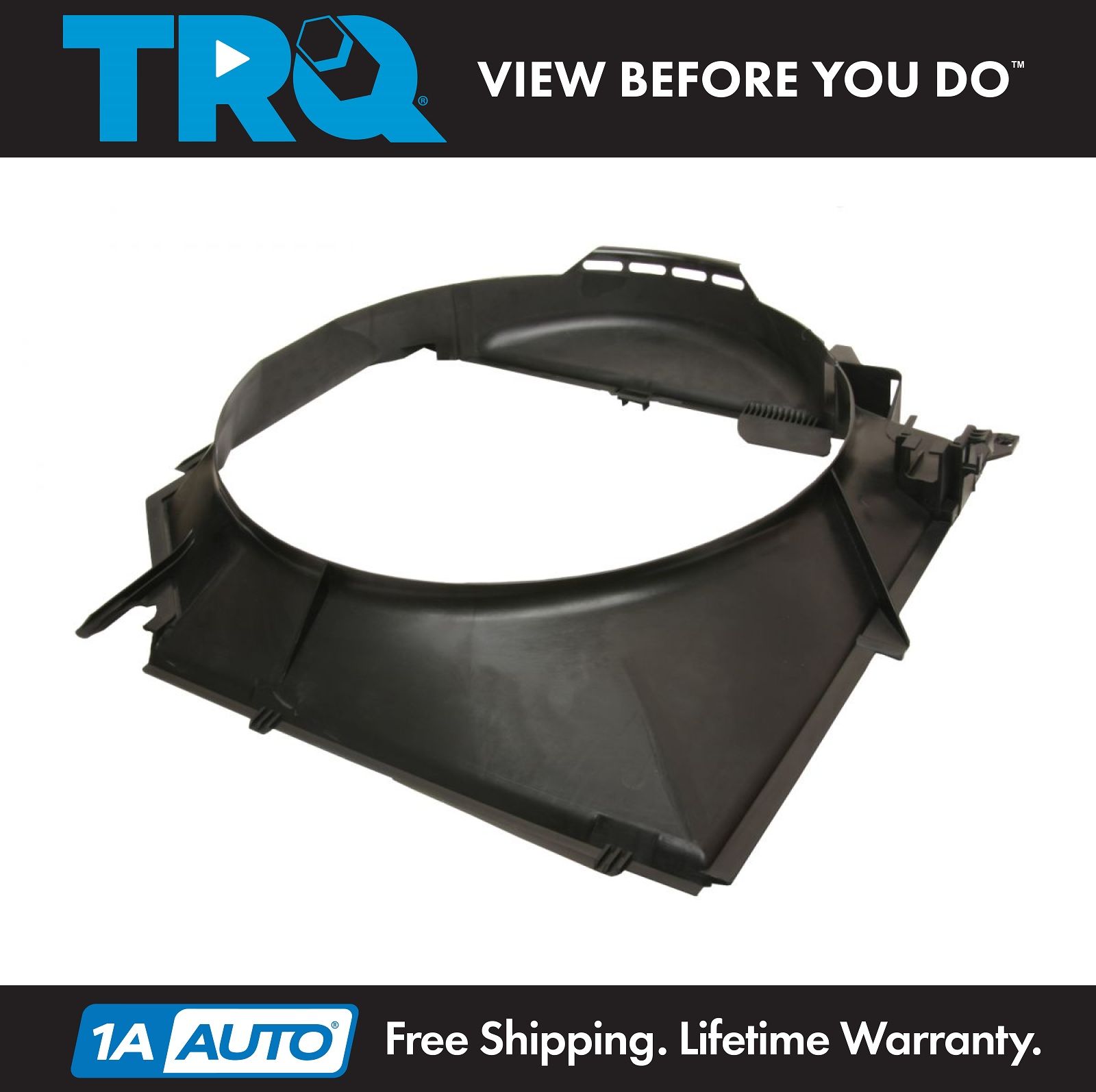 New for BMW E39 525i 528i 530i Radiator Cooling Fan Plastic Shroud 17101438457