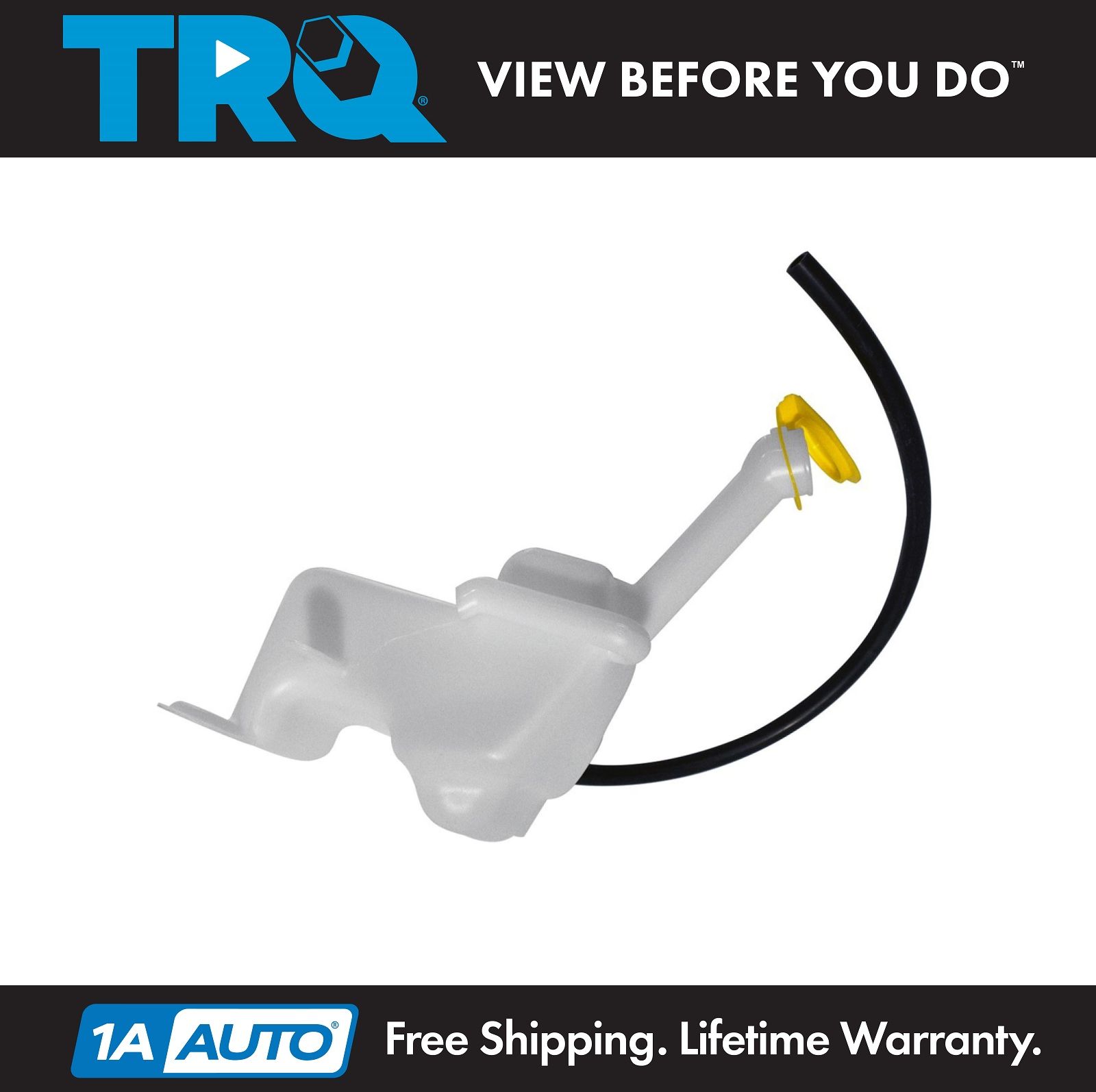 Radiator Coolant Overflow Expansion Tank Bottle w Cap for Dodge