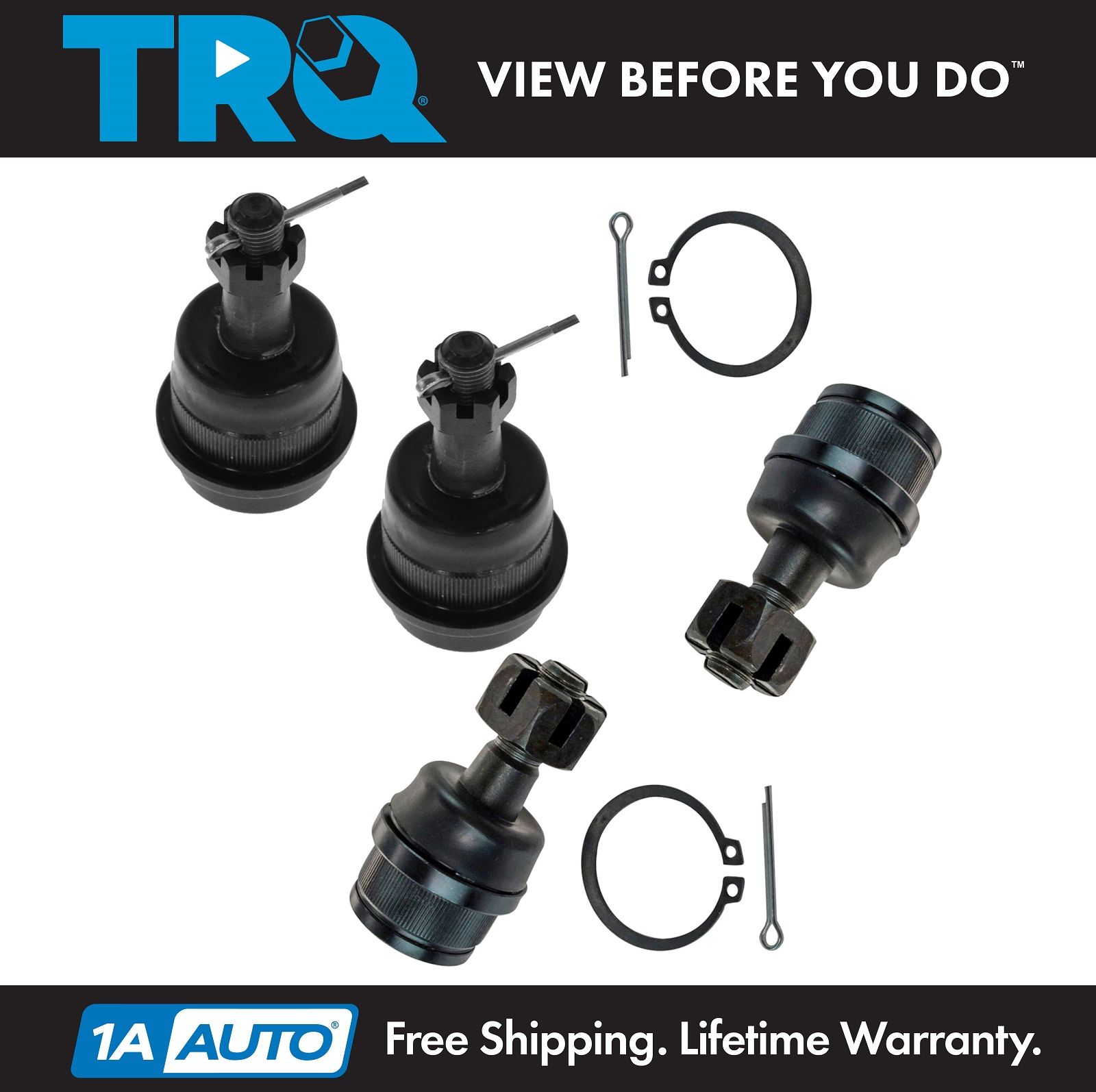 <b>4 Piece Ball Joint Set</b>