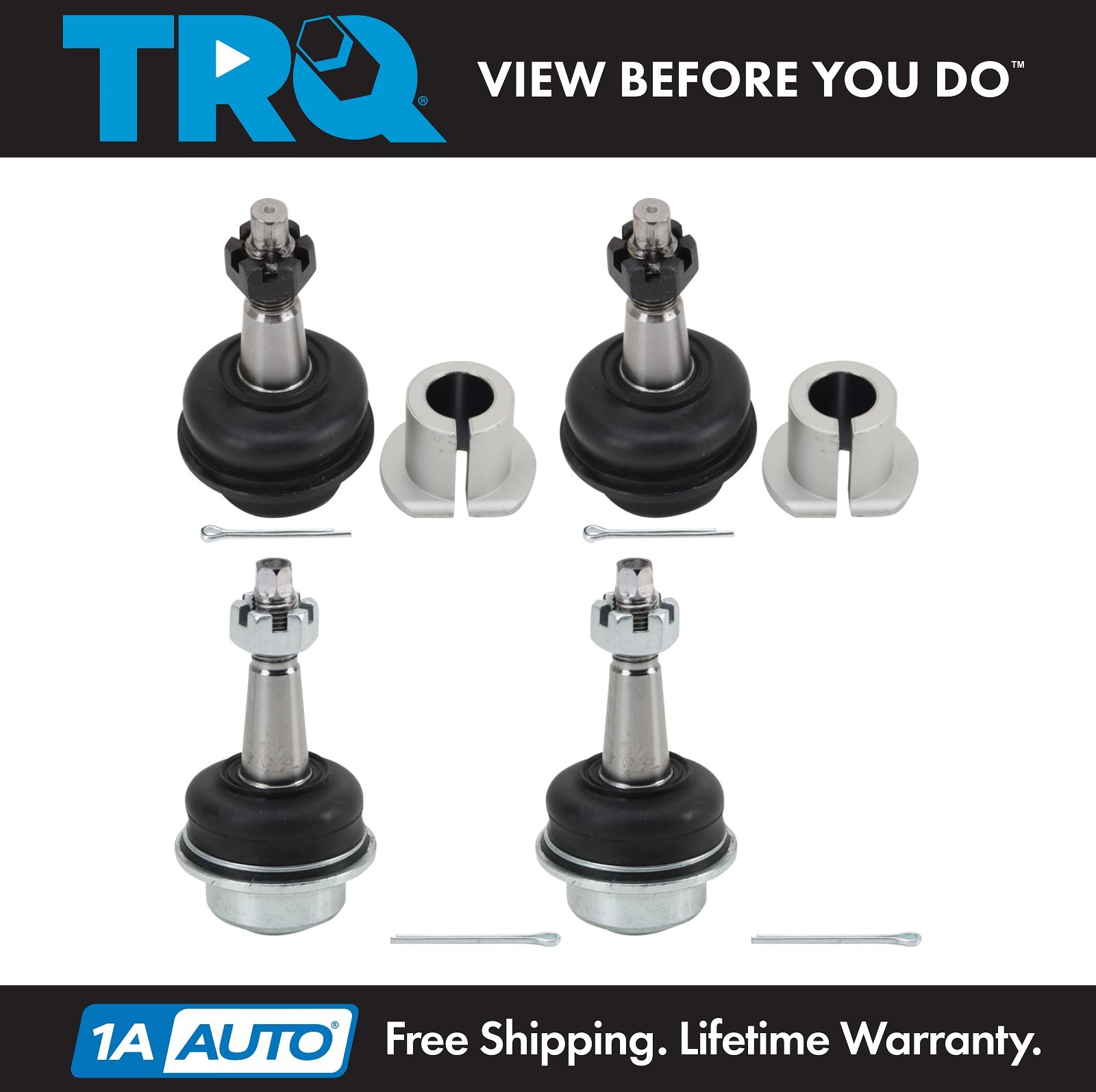 <b>4 Piece Ball Joint Set</b>