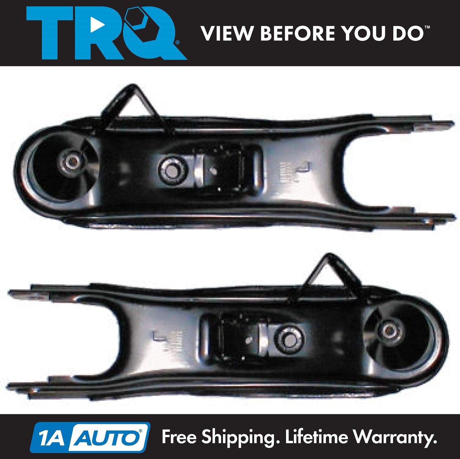 TRQ Lower Front Control Arm Pair for 8697 Nissan Pickup Truck D21