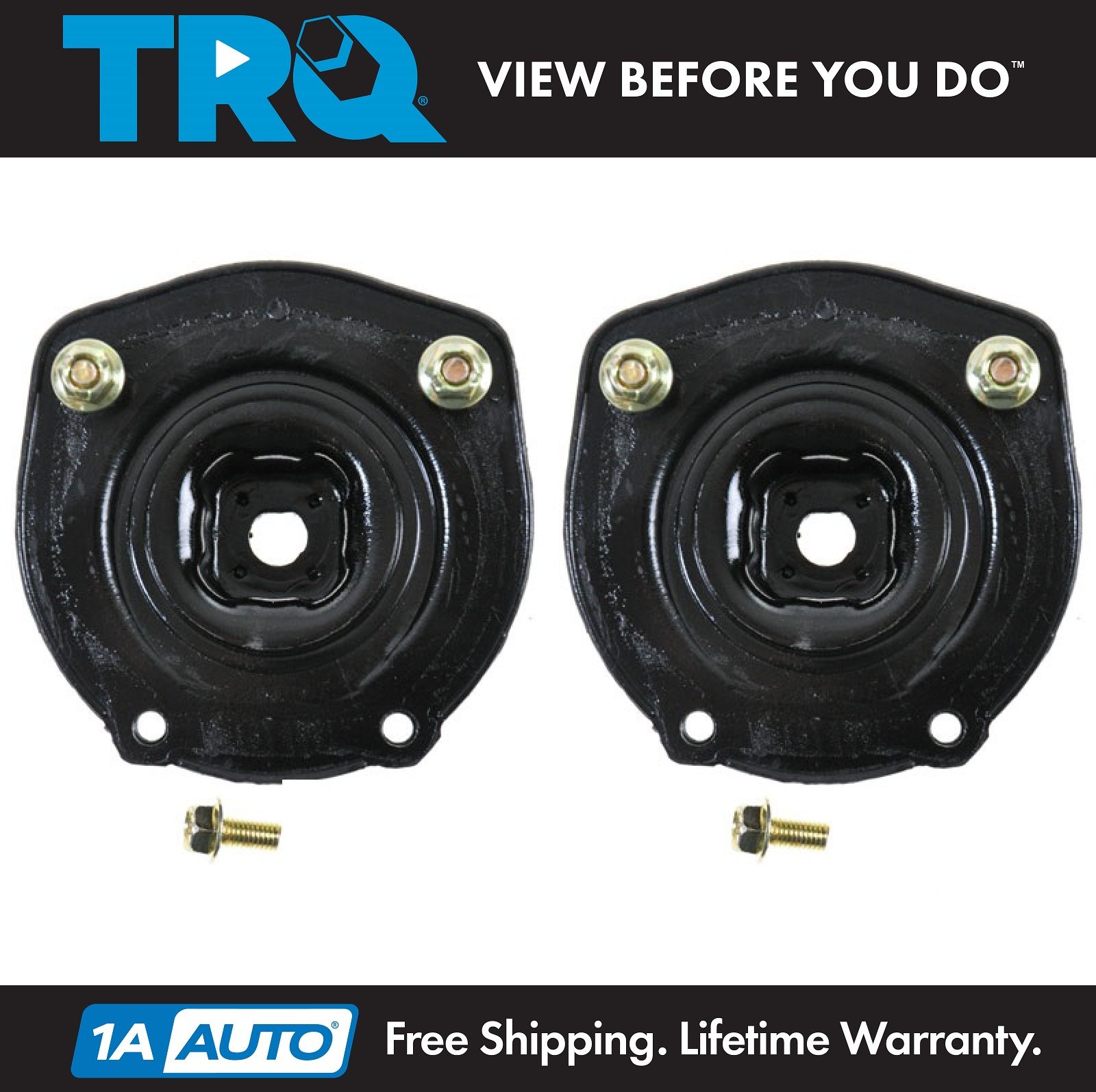 Rear Upper Shock Strut Mount Pair Set Kit NEW for Corolla Spectra