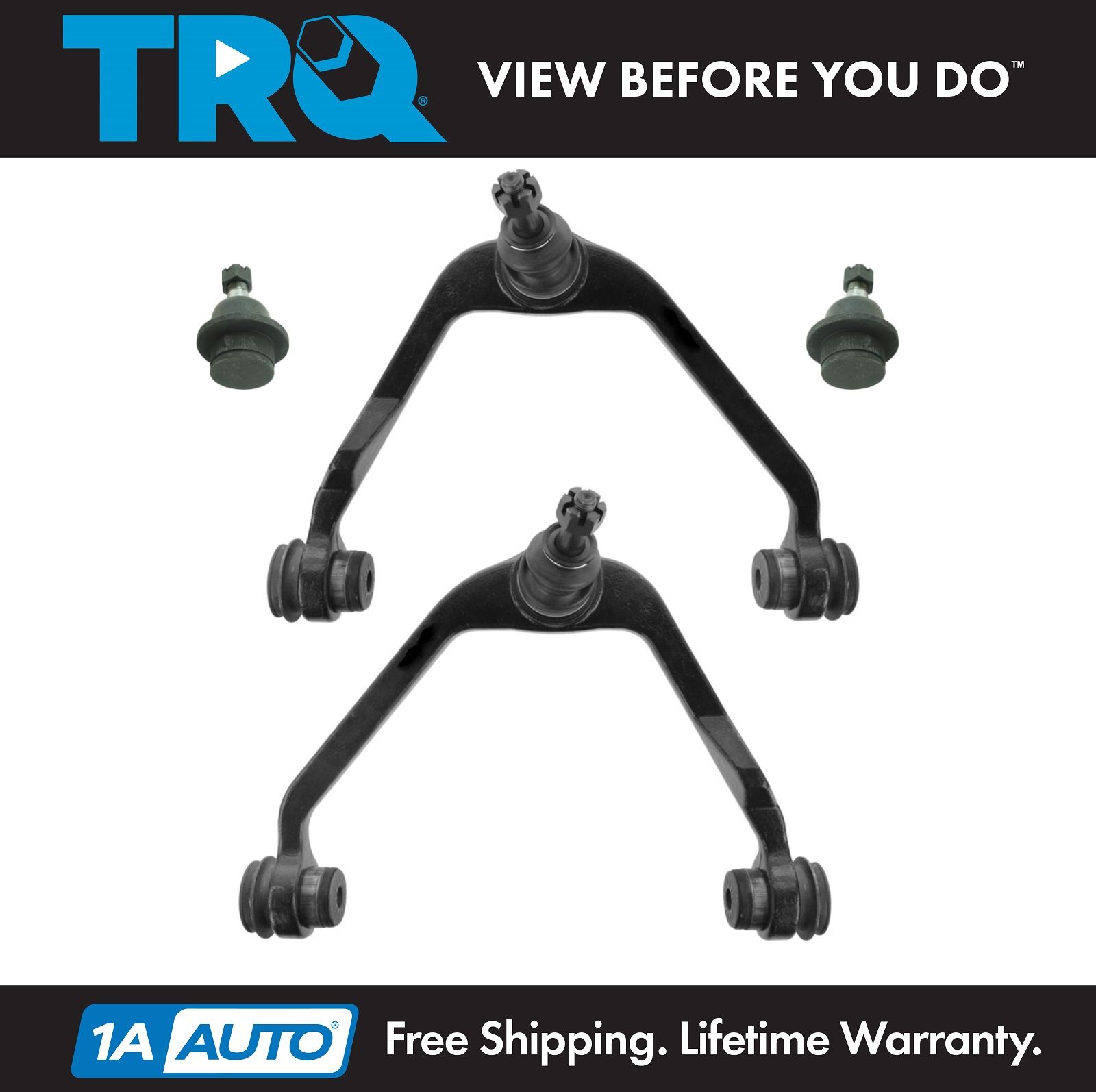 <b>4 Piece Control Arm with Ball Joint Set</b>