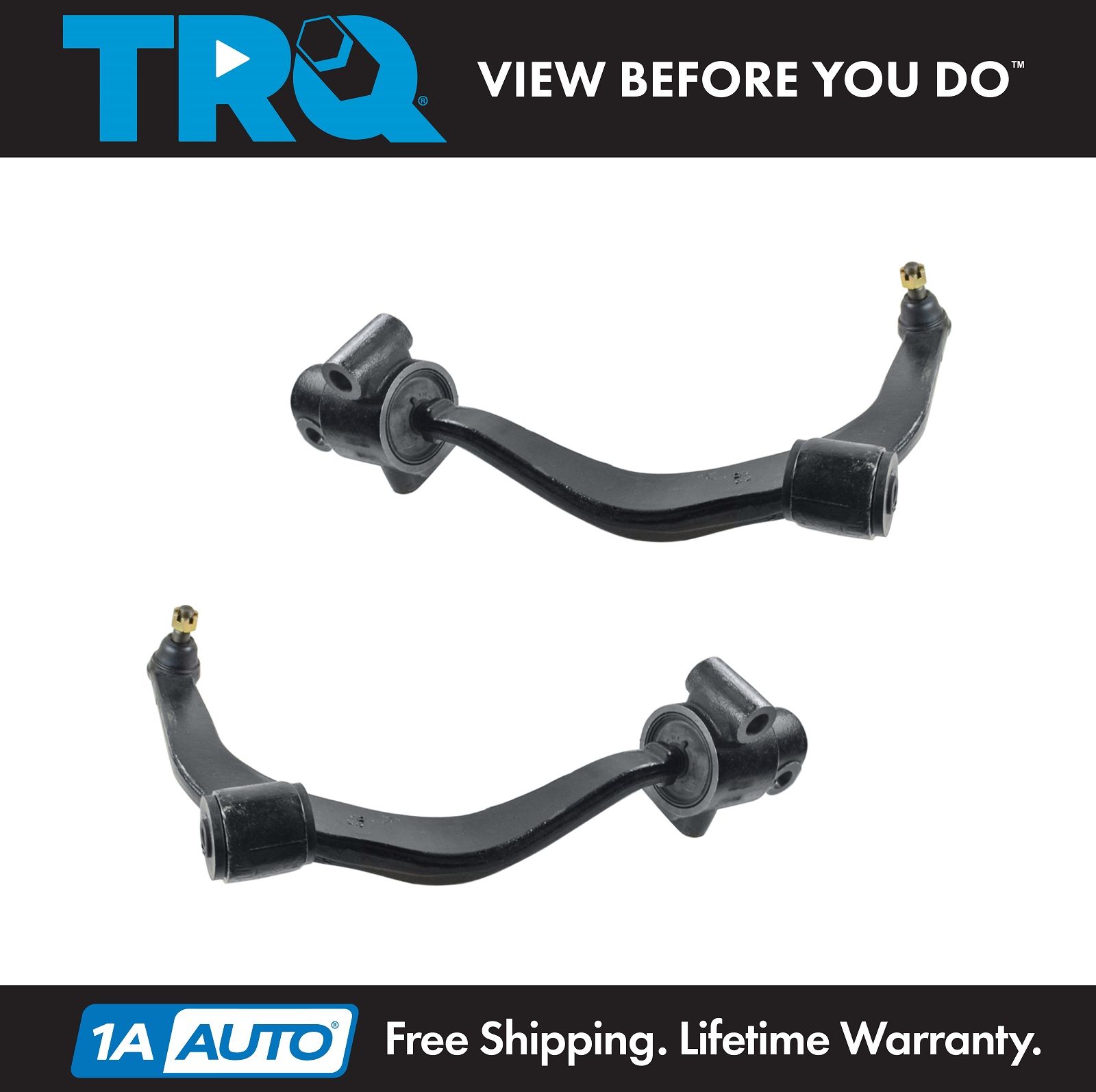 TRQ Front Lower Control Arms w/ Ball Joints Pair for 0308 Infiniti