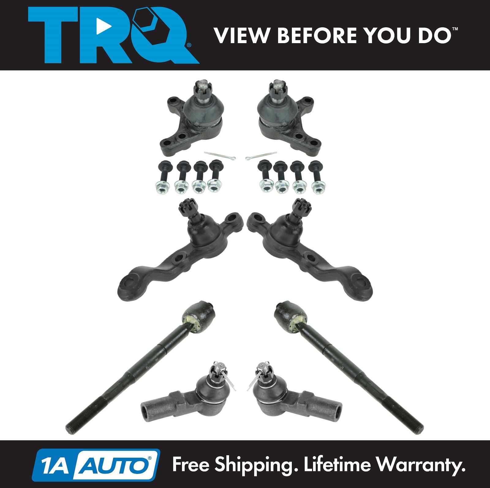 <b>8 Piece Steering & Suspension Kit</b>