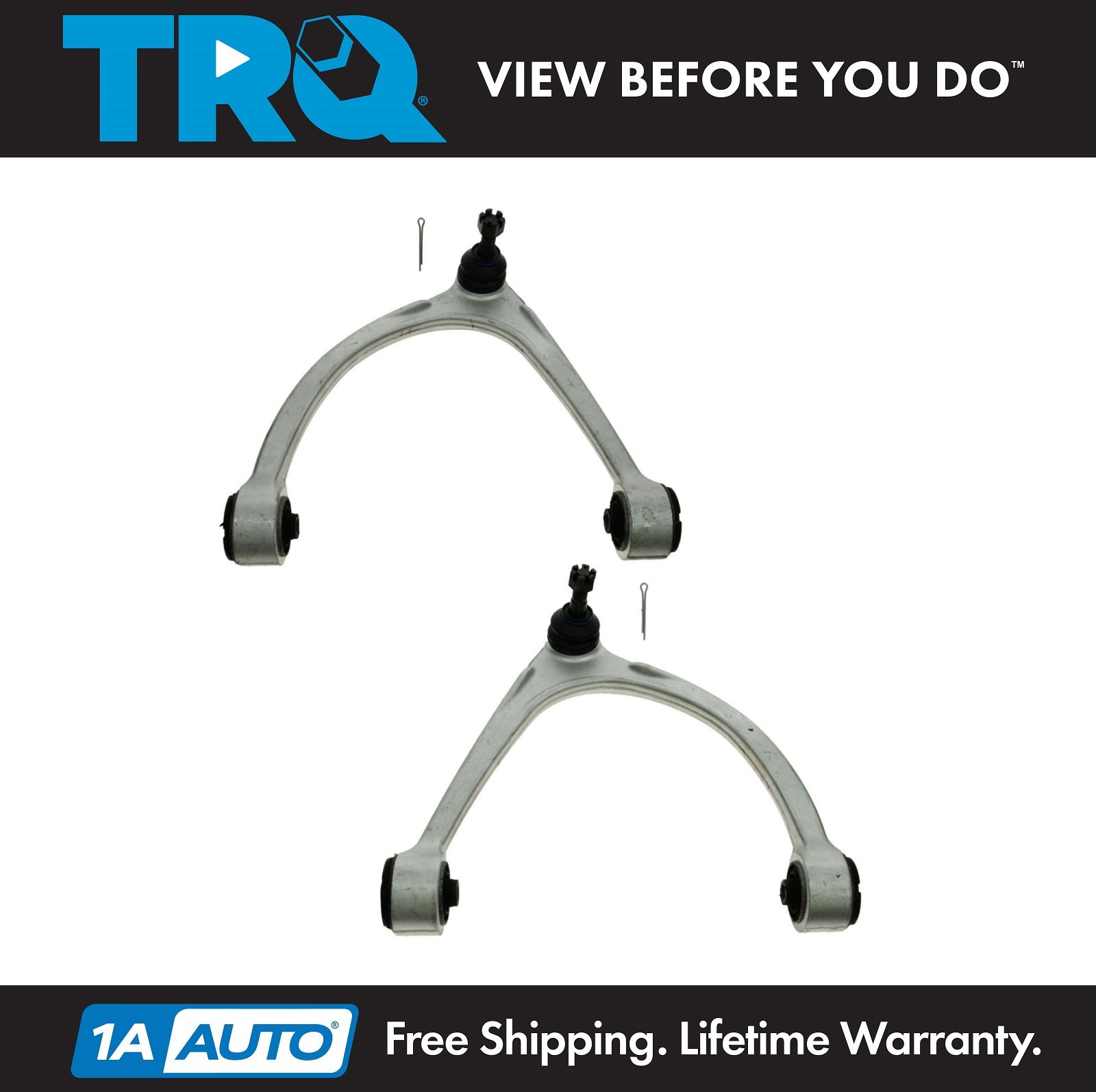 New Front Upper Control Arms With Bushings Ball Joints for Chevrolet Tahoe 01-06