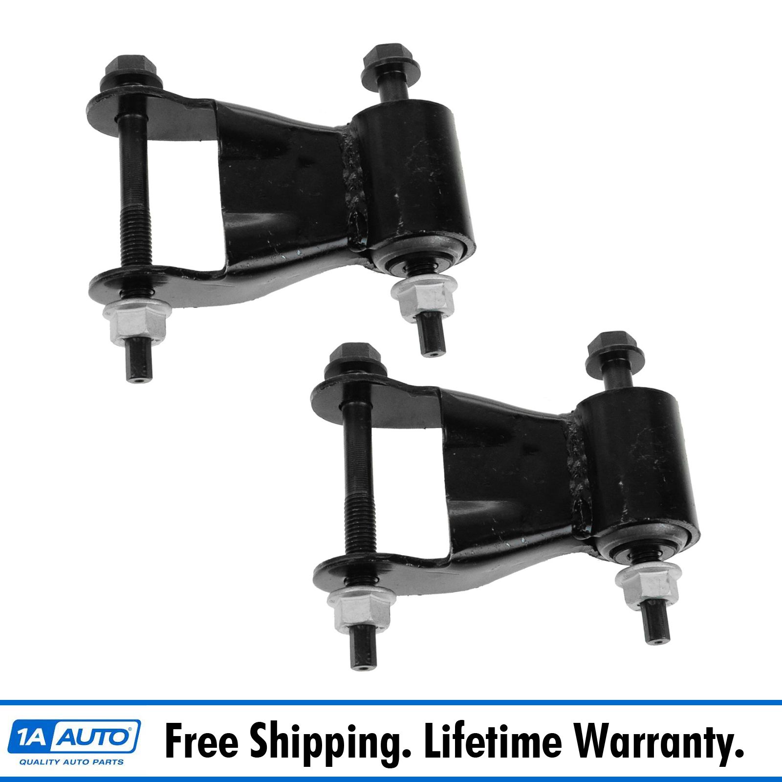 Rear Leaf Spring Shackle Kit Pair Set for Dodge Ram 1500 2500 | eBay