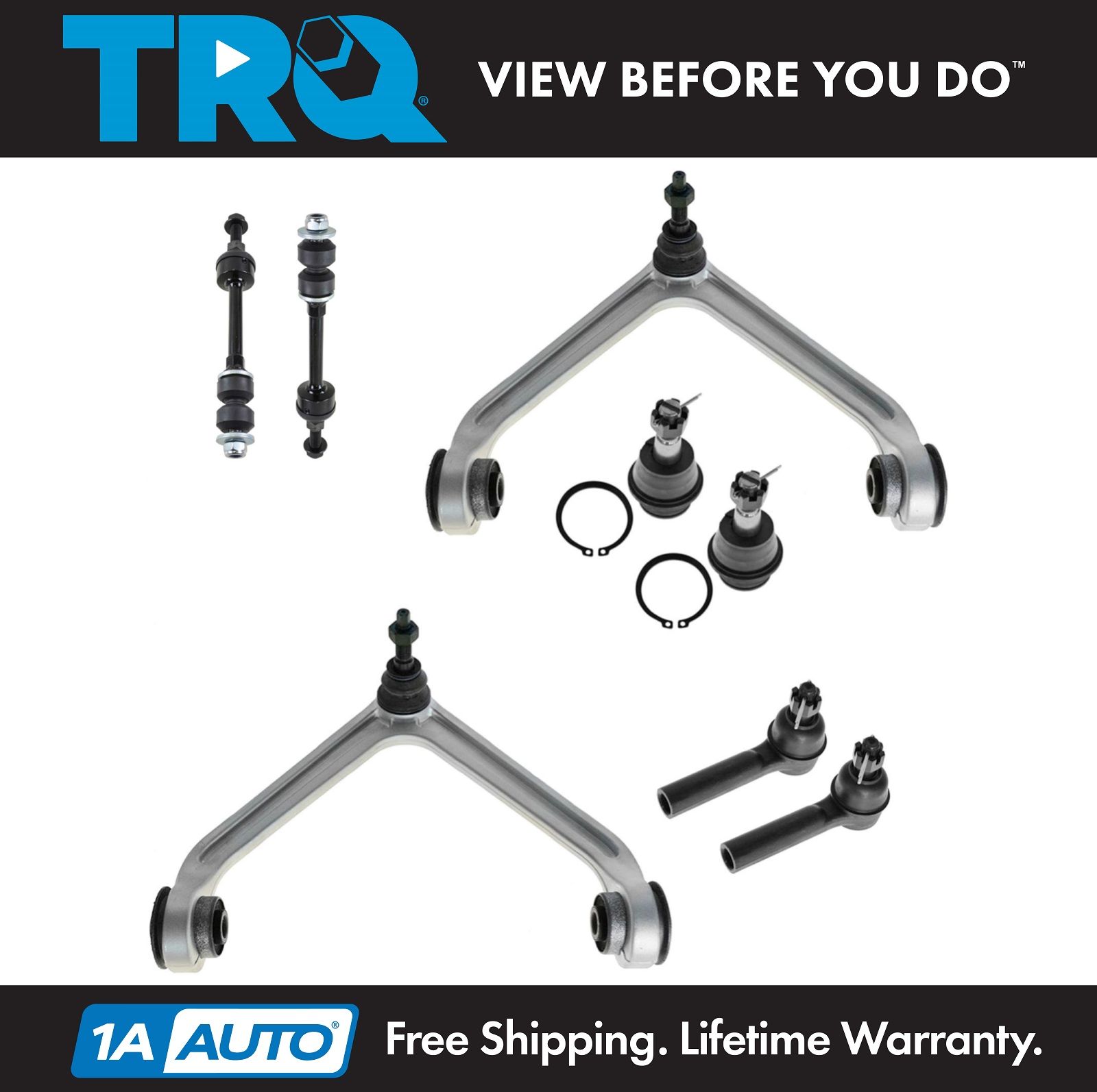 <b>8 Piece Steering & Suspension Kit</b>