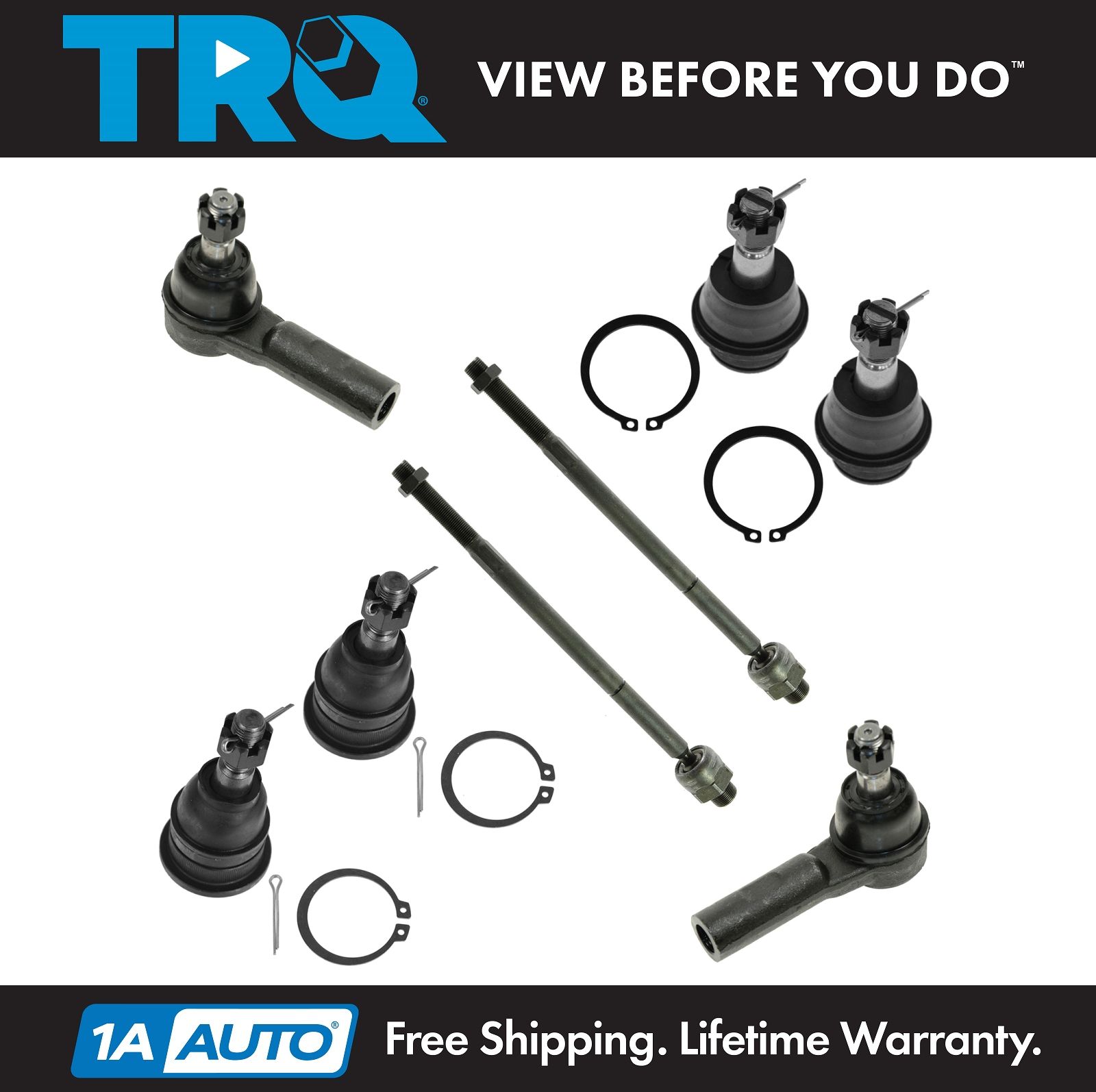 <b>8 Piece Steering & Suspension Kit</b>