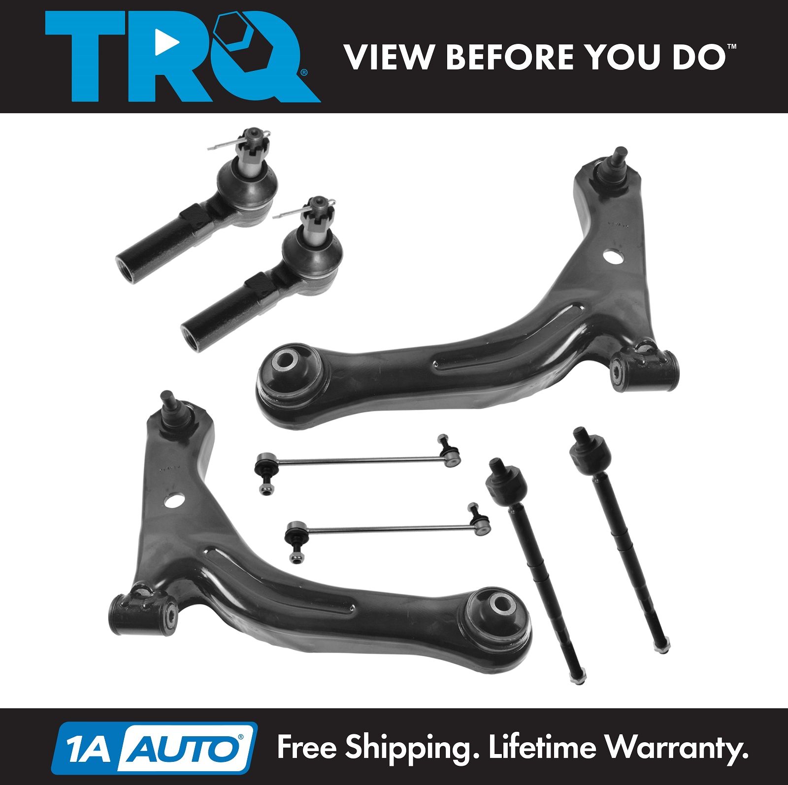 <b>8 Piece Steering & Suspension Kit</b>