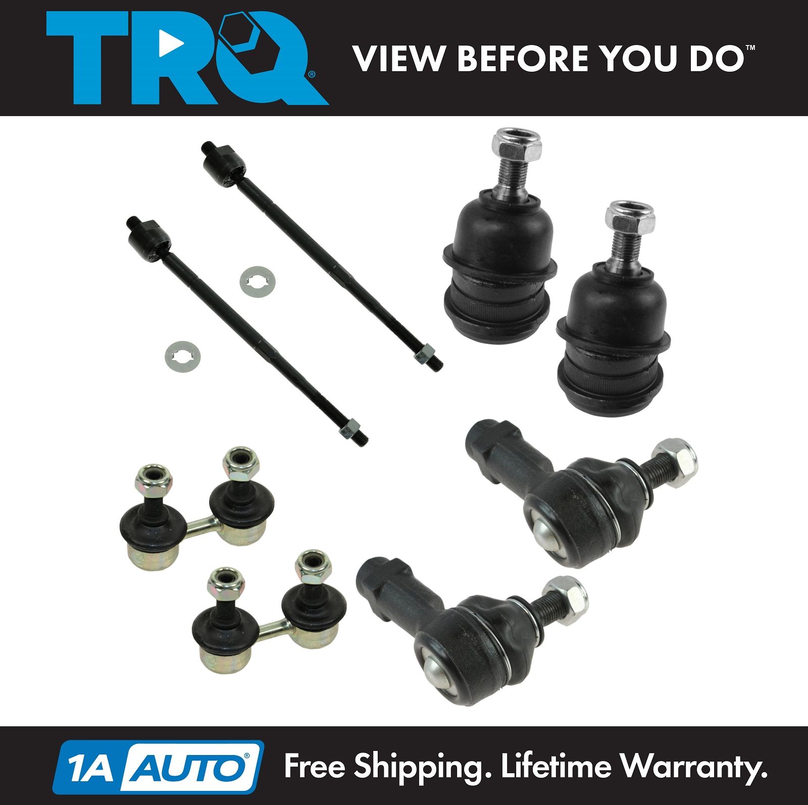 <b>8 Piece Steering & Suspension Kit</b>