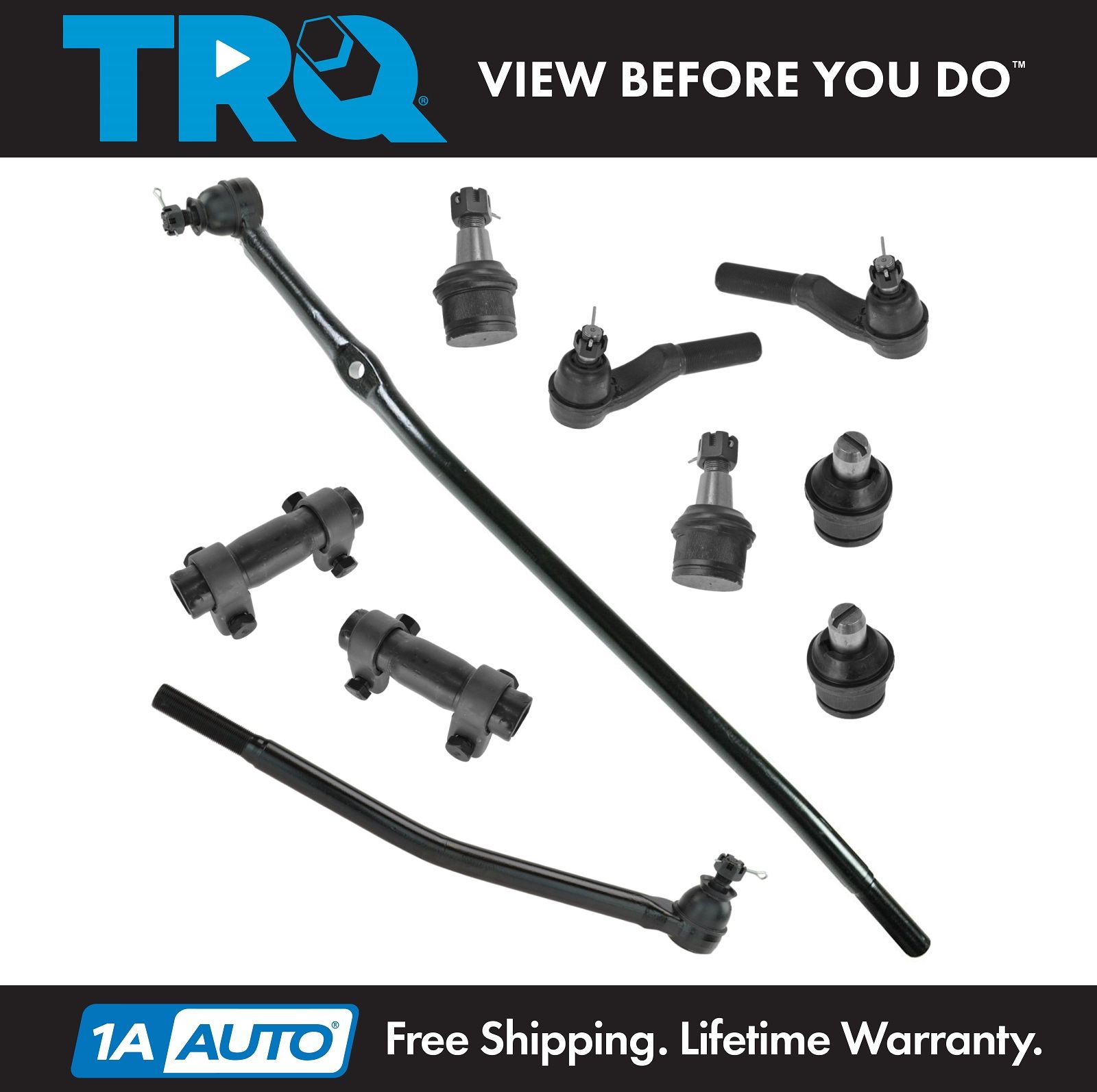 <b>10 Piece Steering & Suspension Kit</b>