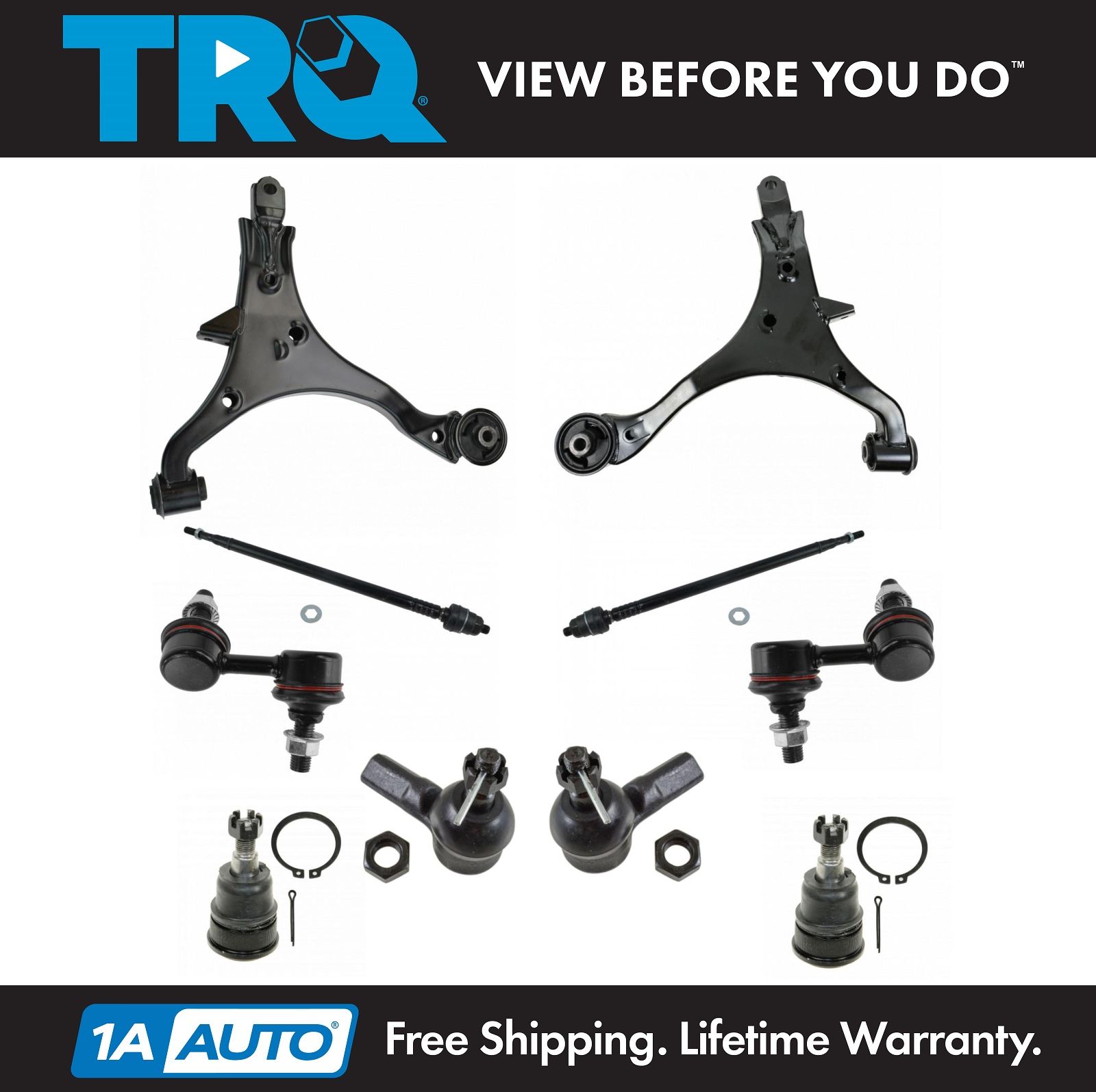 <b>10 Piece Steering & Suspension Kit</b>
