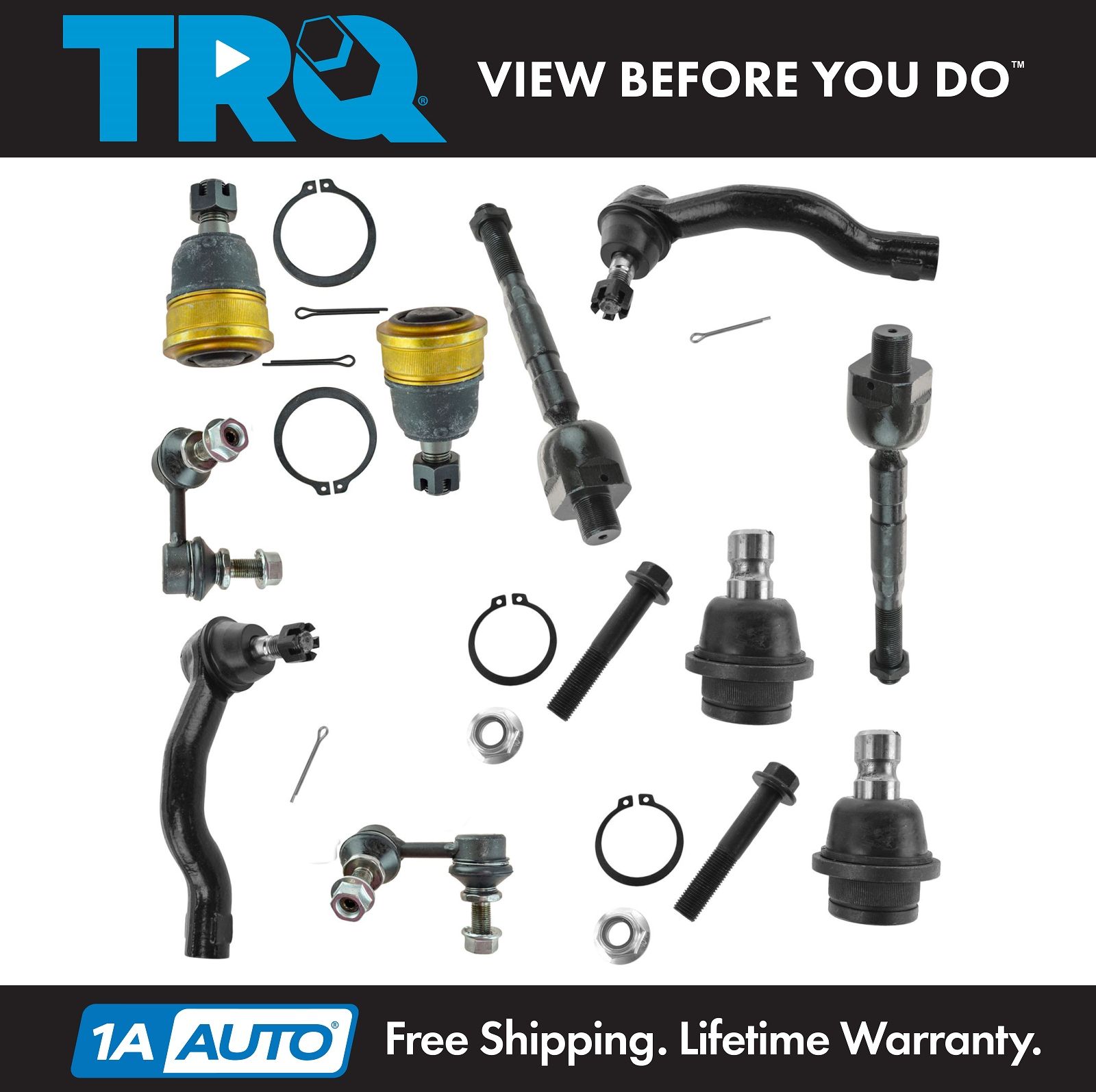 <b>10 Piece Steering & Suspension Kit</b>