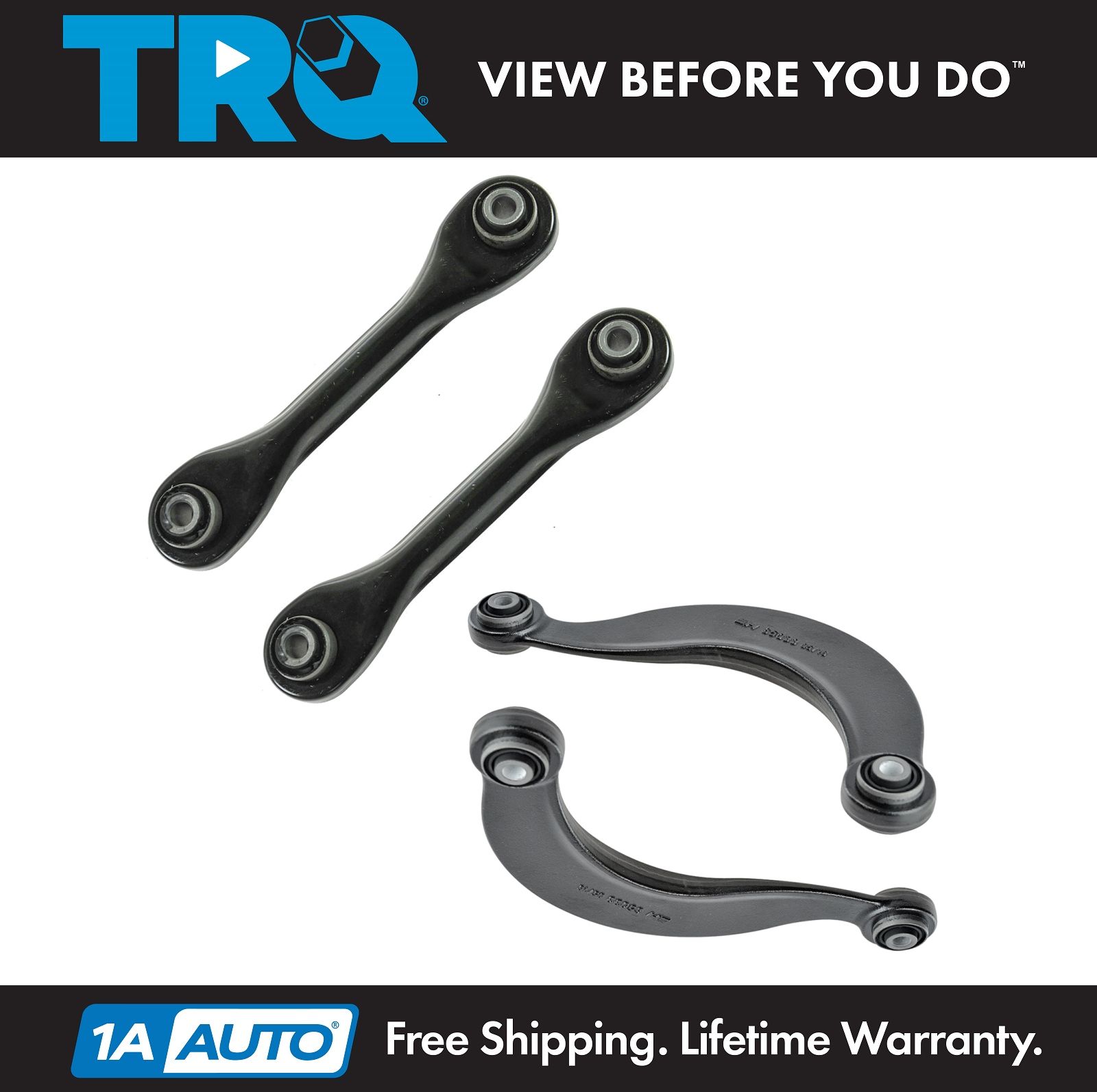 Locating Control Arm Rear Kit Set of 4 for Focus Mazda 3 5 Volvo C30 C70 S40 V50