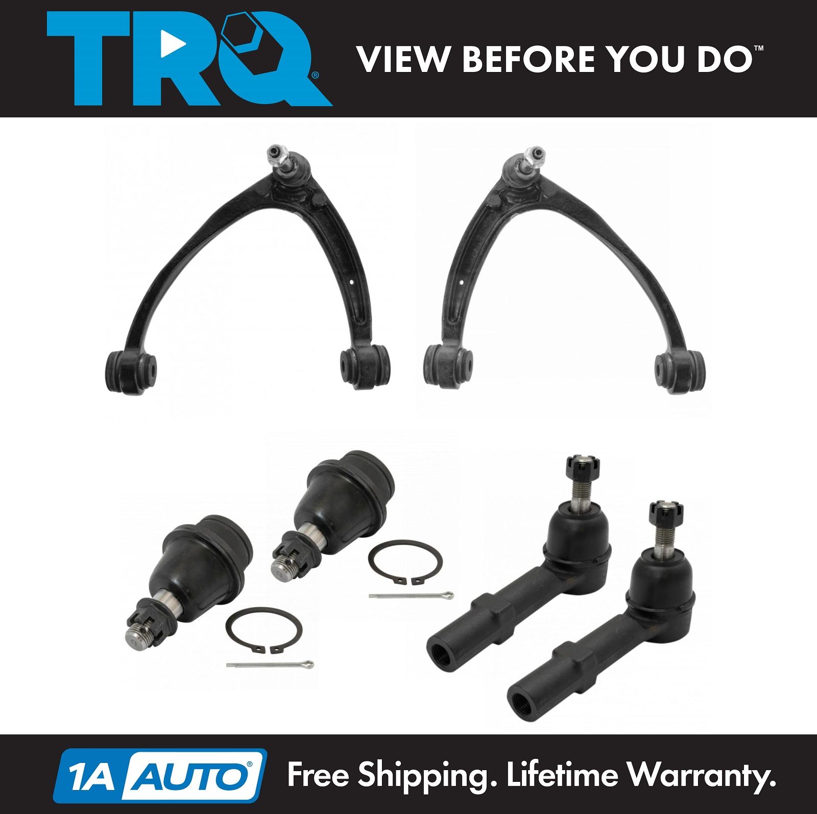 Car & Truck Suspension & Steering Parts TRQ Front Lower Forward ...