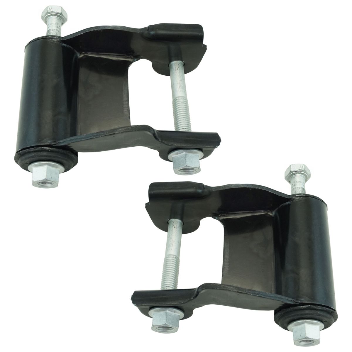 Rear Leaf Spring Suspension Shackle Kit LH & RH Pair Kit for Chevy GMC