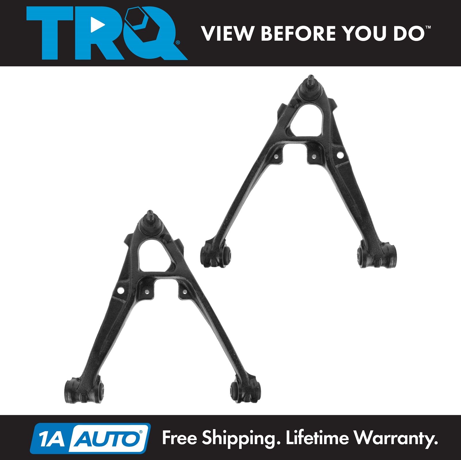 Pair Control Arms W// Ball Joints Fits 2Wd Chevy Or Gmc Truck 2 Front Lower