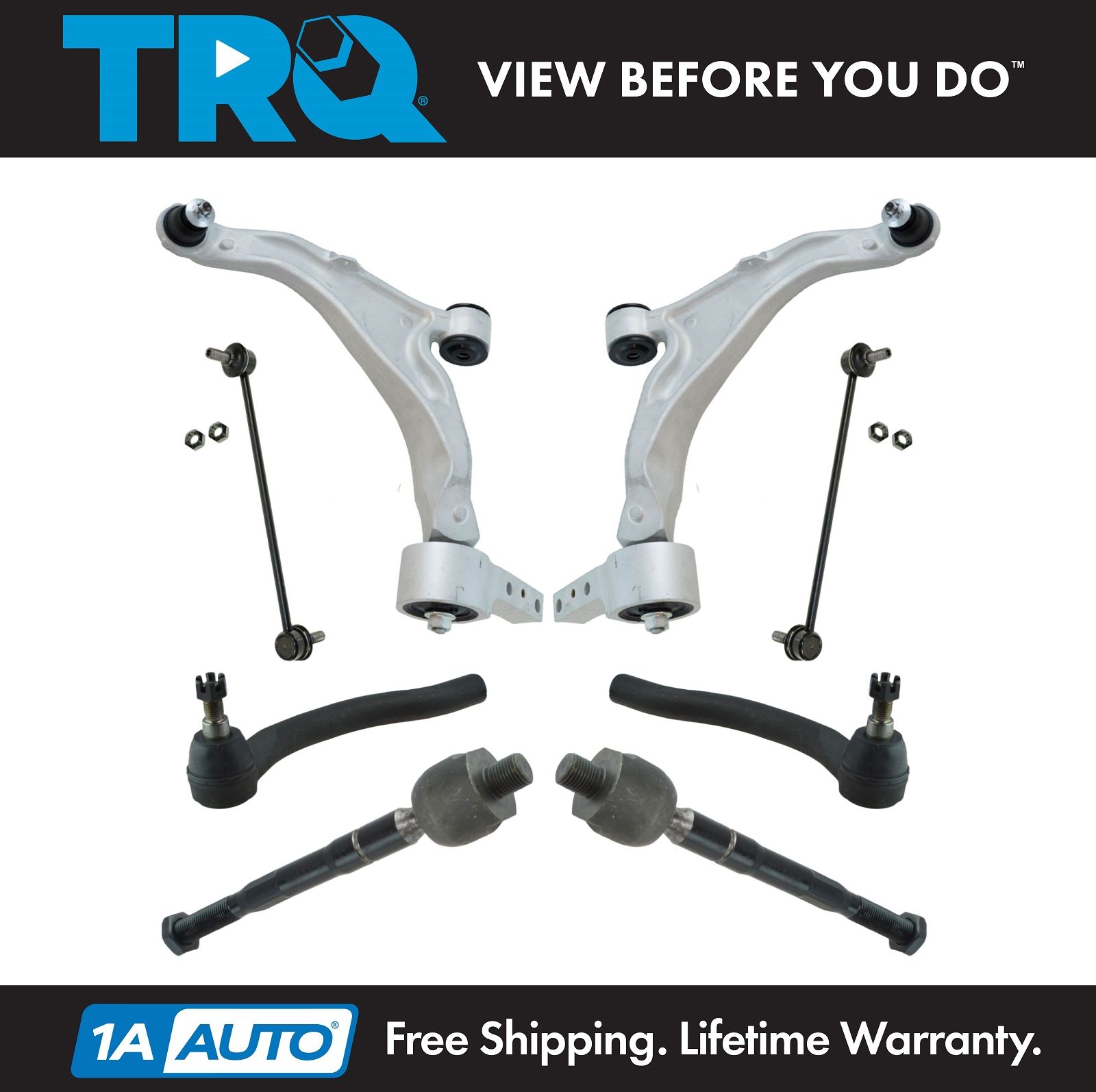 <b>8 Piece Steering & Suspension Kit</b>