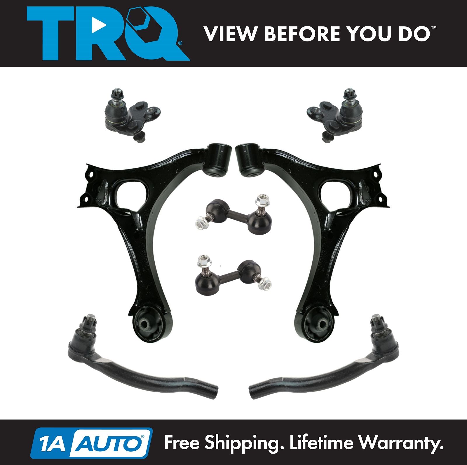 <b>8 Piece Steering & Suspension Kit</b>
