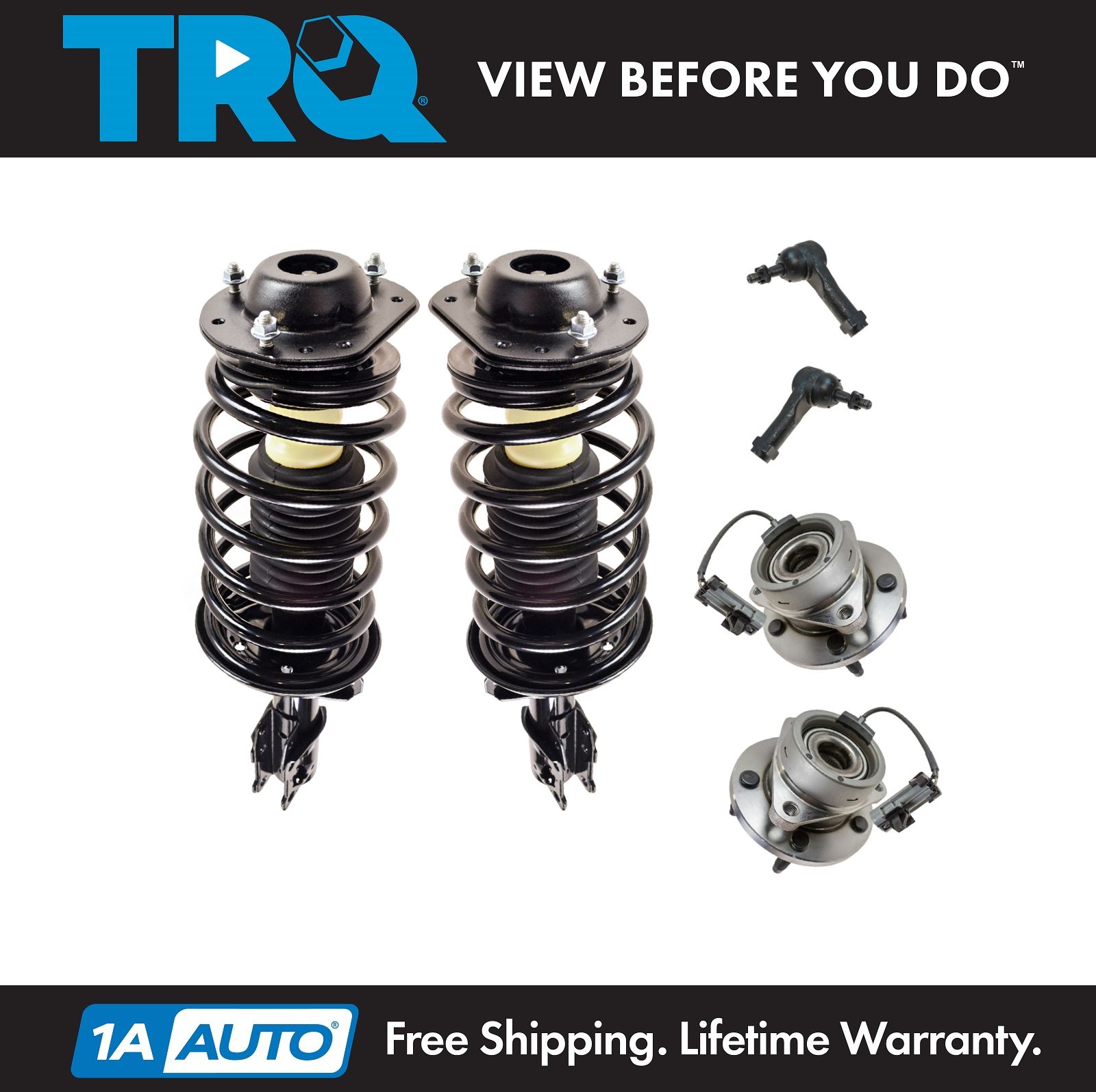 <b>6 Piece Steering, Suspension, & Drivetrain Kit</b>