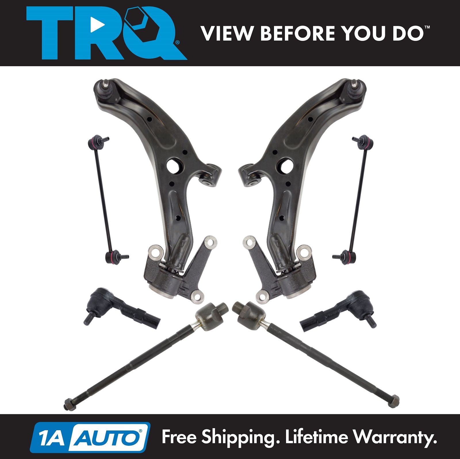 <b>8 Piece Steering & Suspension Kit</b>