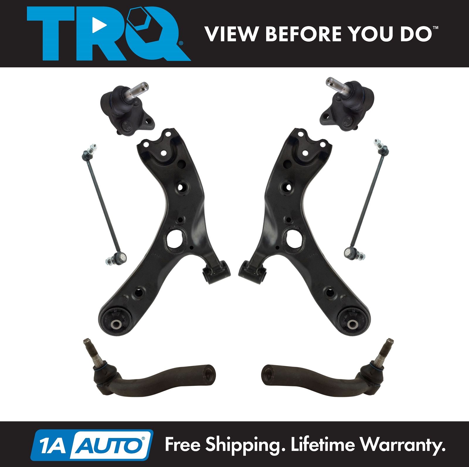 <b>8 Piece Steering & Suspension Kit</b>