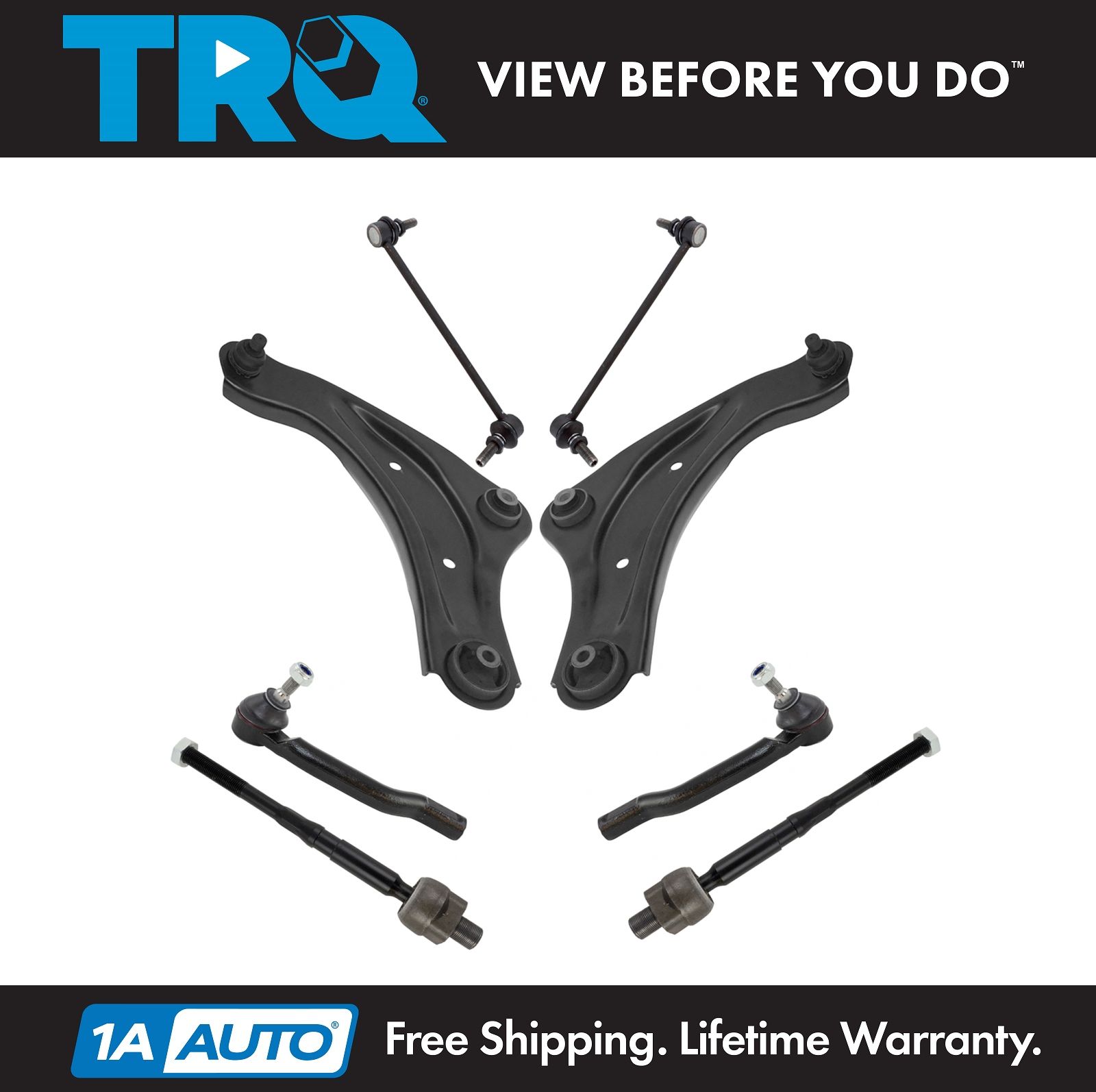 <b>8 Piece Steering & Suspension Kit</b>