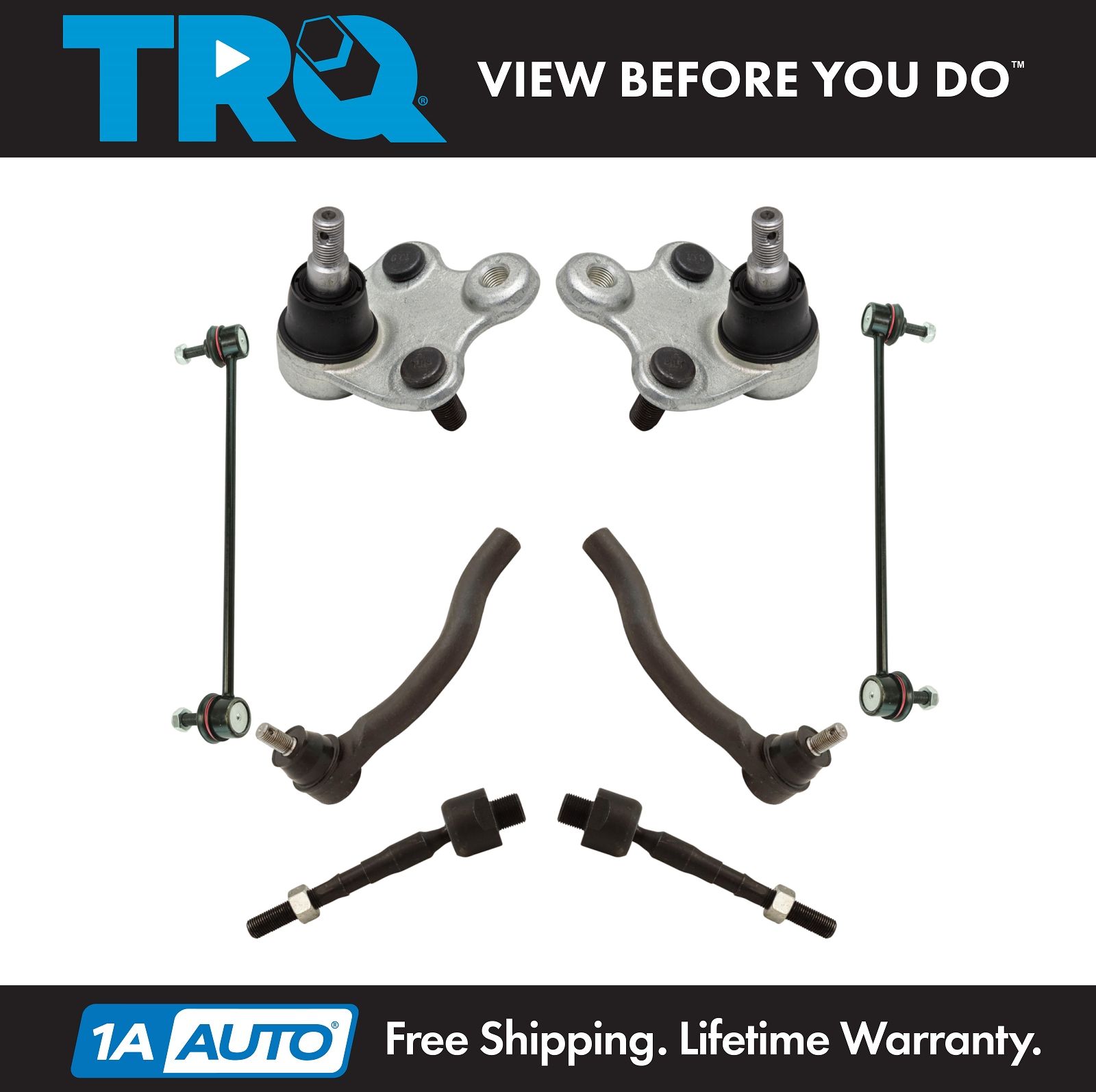 <b>8 Piece Steering & Suspension Kit</b>