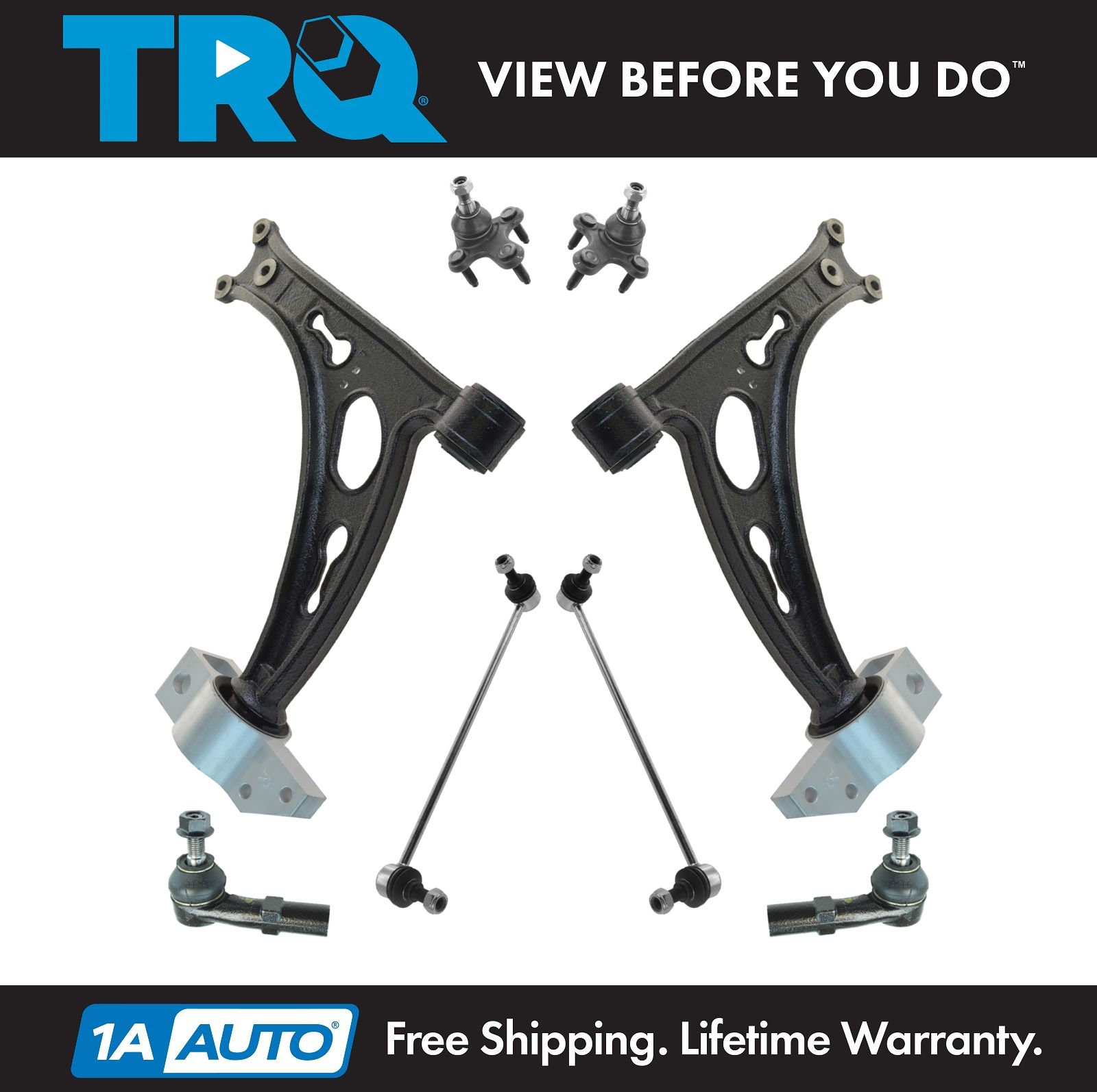 <b>8 Piece Steering & Suspension Kit</b>