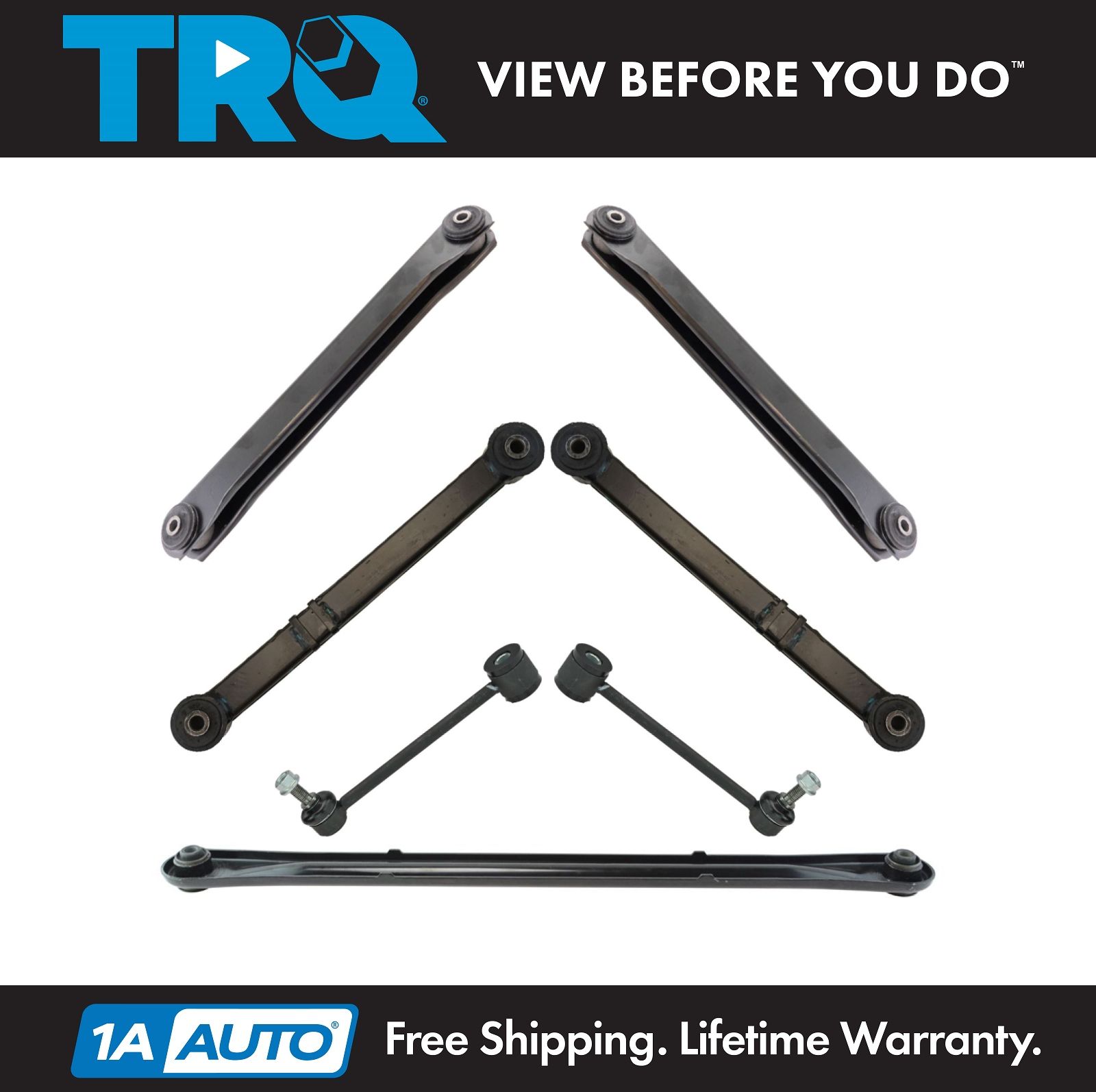 17 New Pc Suspension Kit for Escalade Avalanche 1500 Tahoe Yukon Control Arms