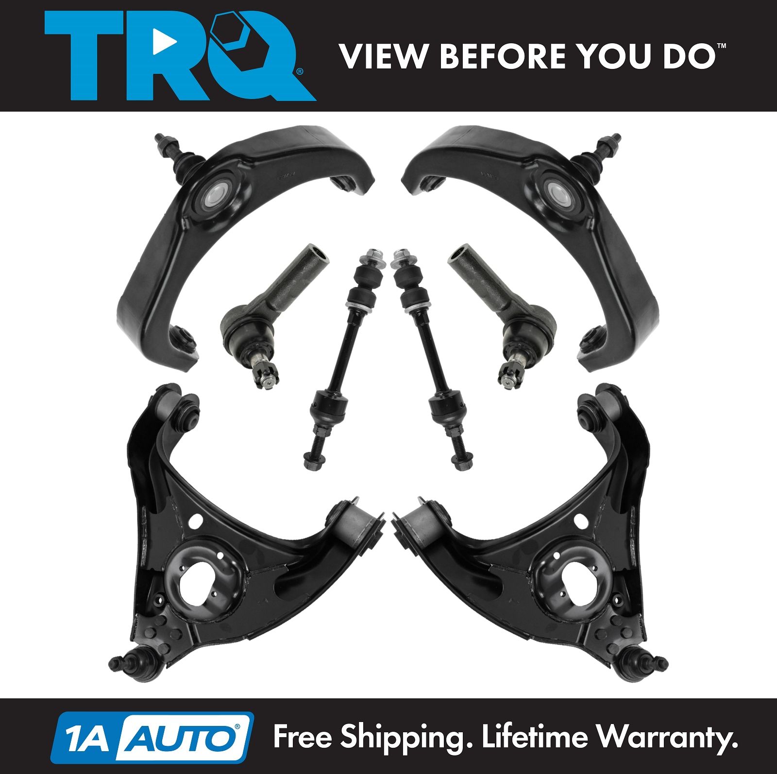 <b>8 Piece Steering & Suspension Kit</b>