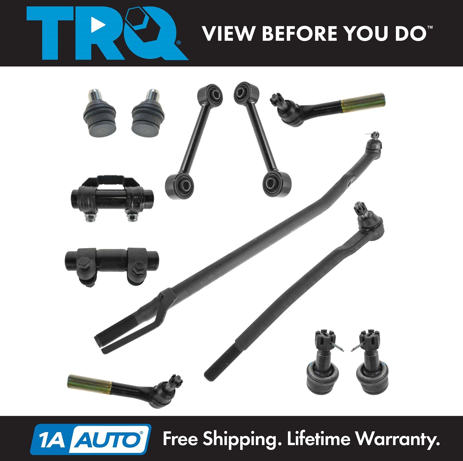 <b>12 Piece Steering & Suspension Kit</b>