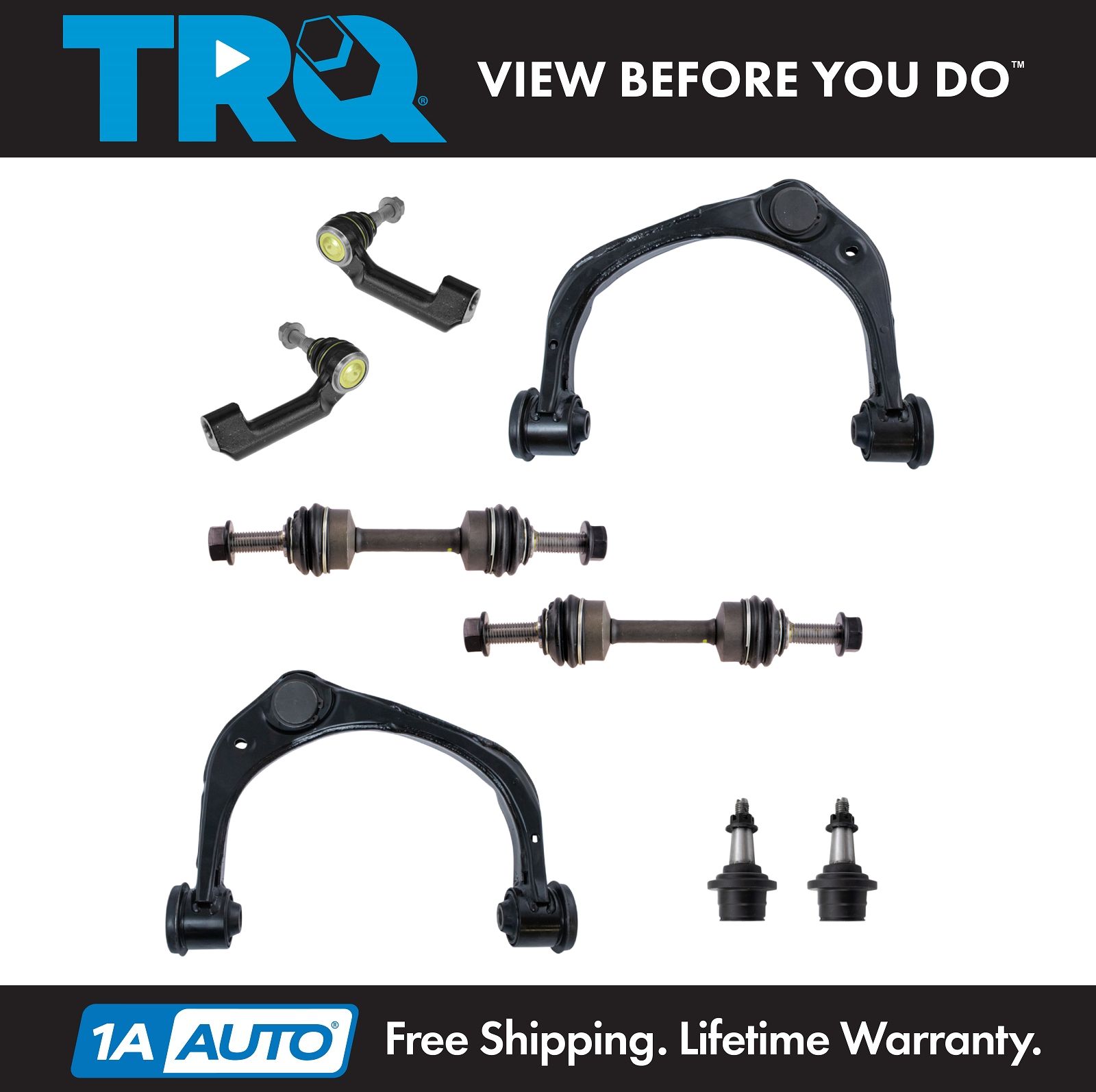 <b>8 Piece Steering & Suspension Kit</b>