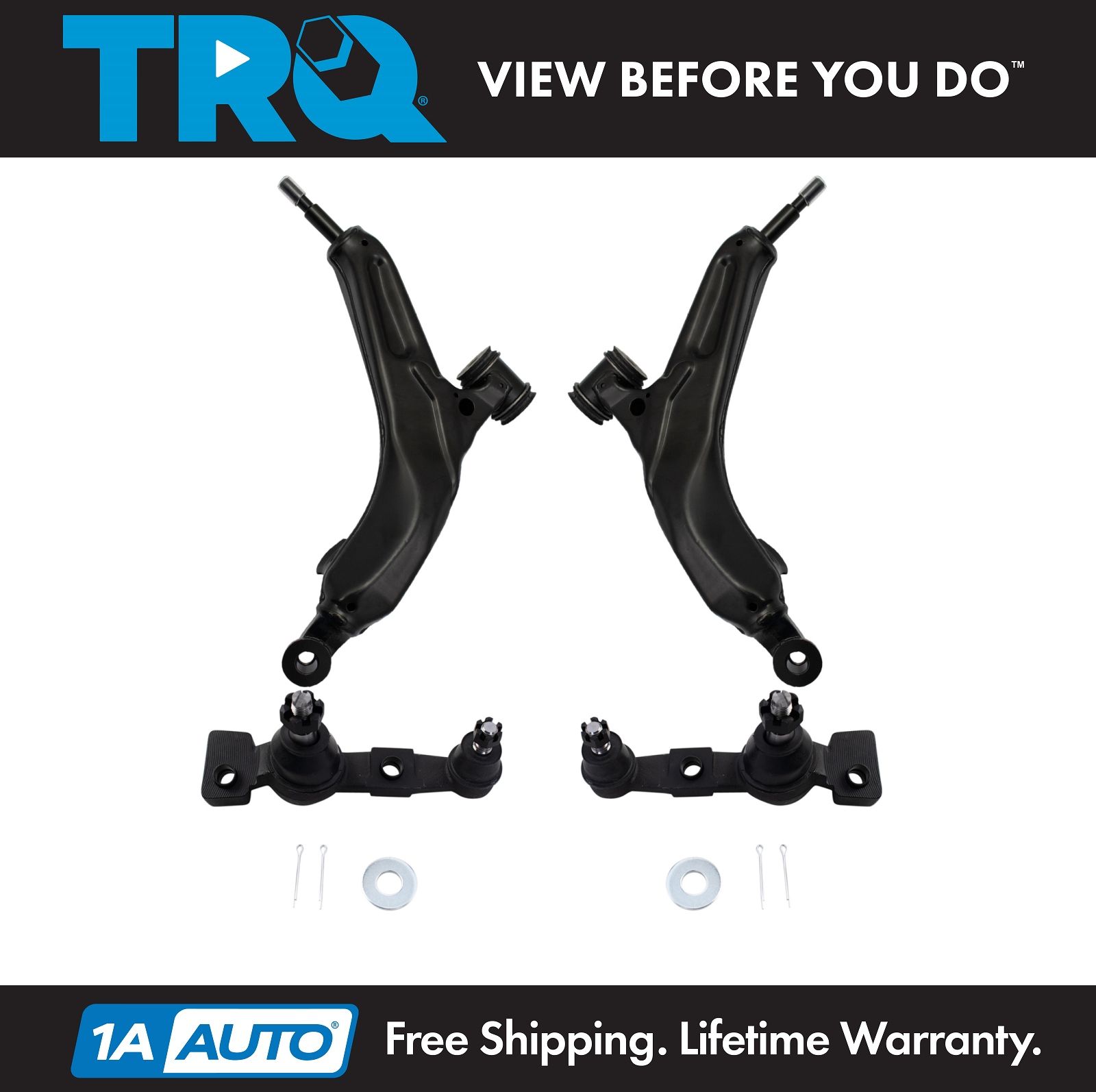 <b>4 Piece Control Arm with Ball Joint Set</b>