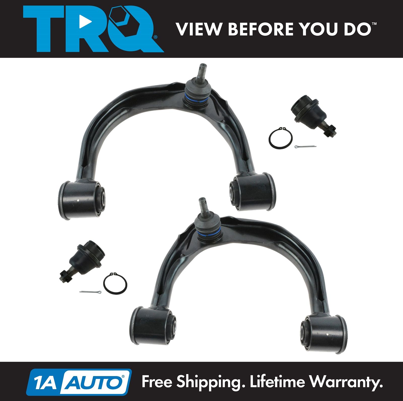 <b>4 Piece Control Arm with Ball Joint Set</b>