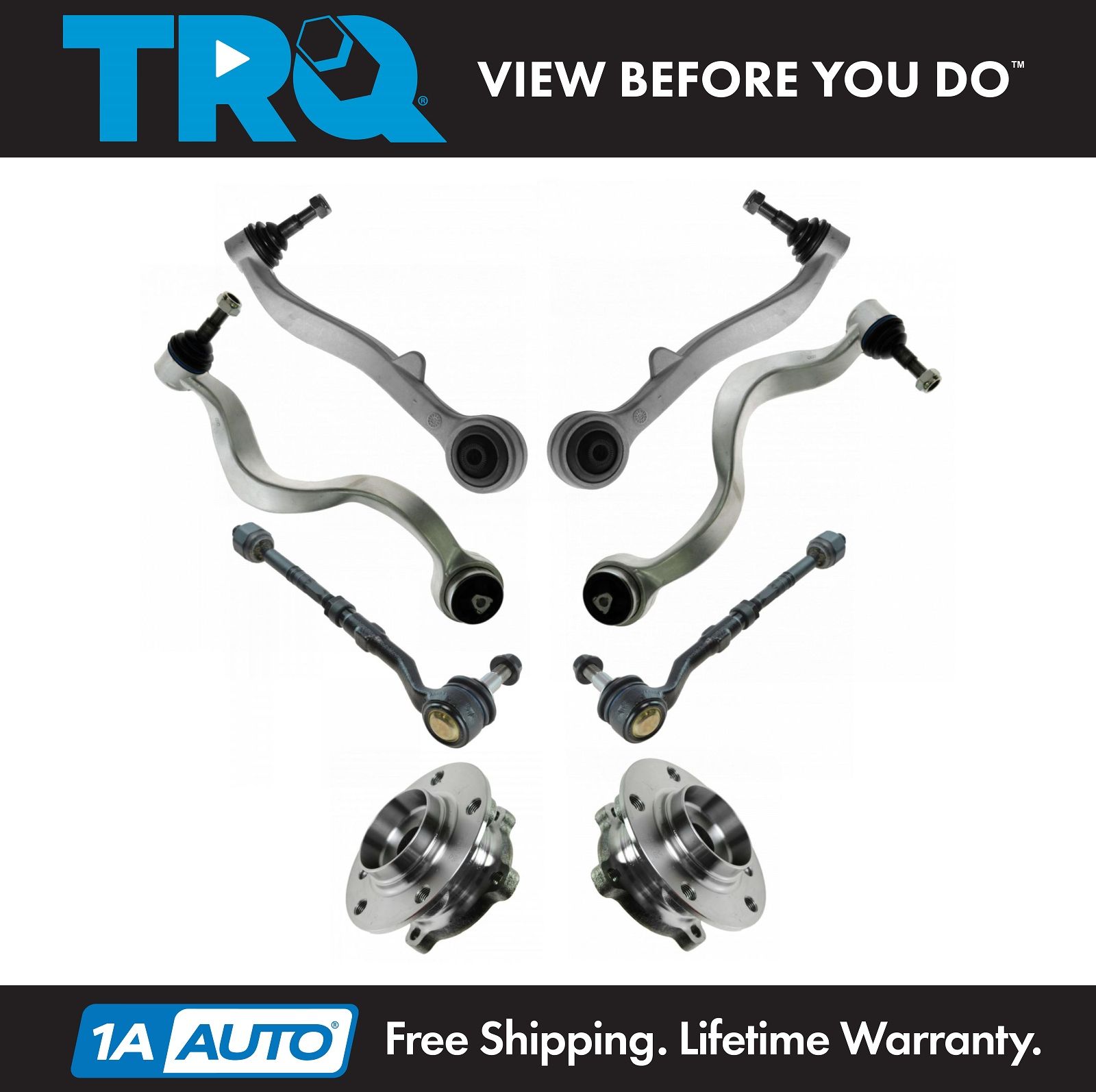 <b>8 Piece Steering, Suspension, & Drivetrain Kit</b>