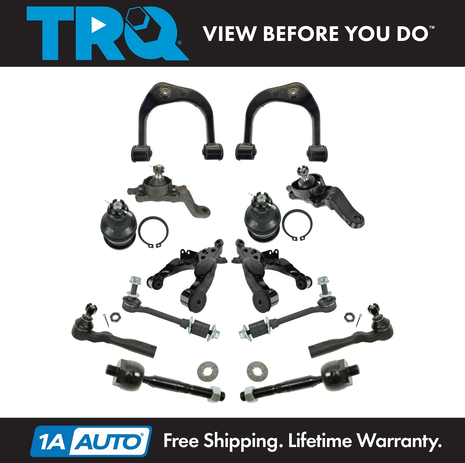 <b>14 Piece Steering & Suspension Kit</b>