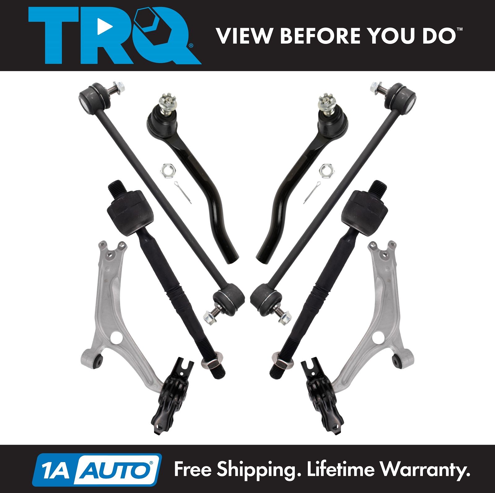 <b>8 Piece Steering & Suspension Kit</b>