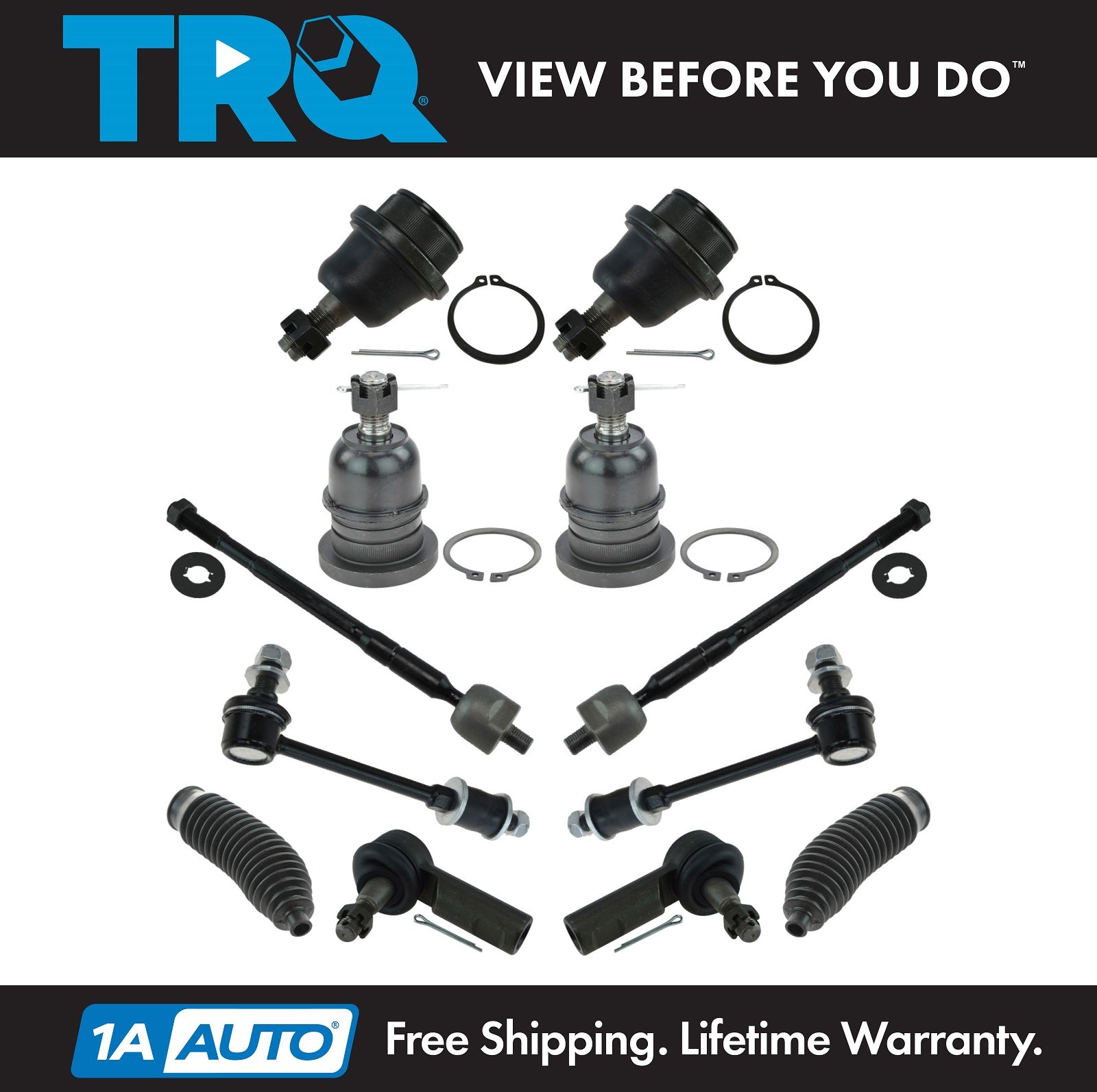 <b>12 Piece Steering & Suspension Kit</b>