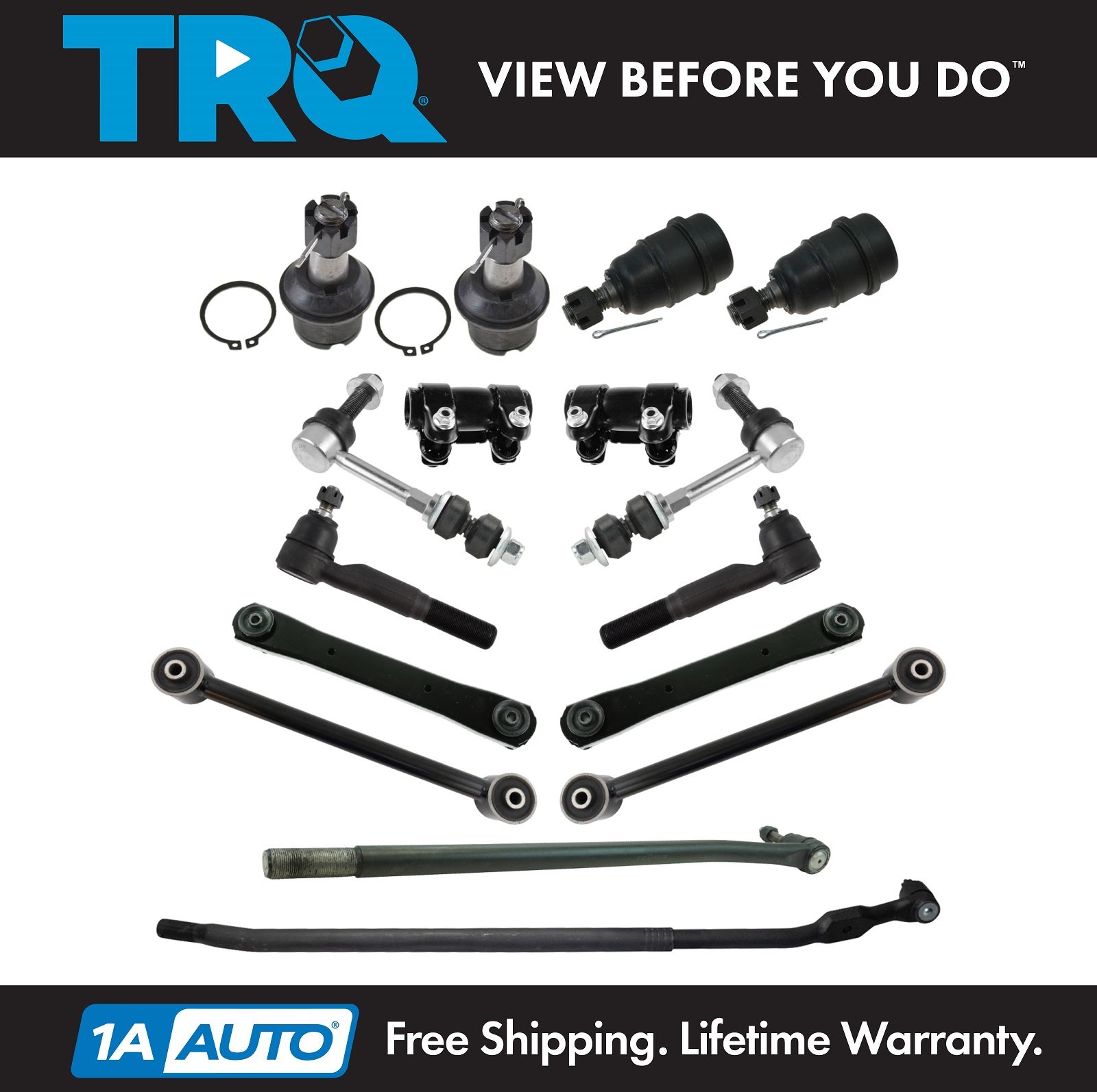 <b>16 Piece Steering & Suspension Kit</b>
