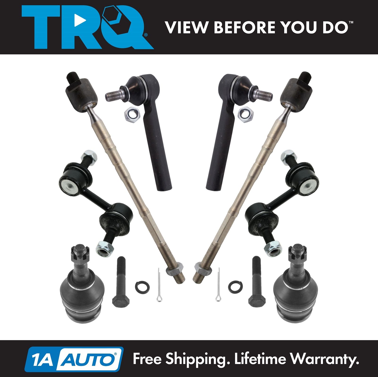 <b>8 Piece Steering & Suspension Kit</b>