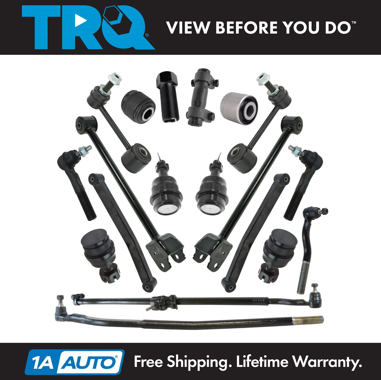 <b>18 Piece Steering & Suspension Kit</b>