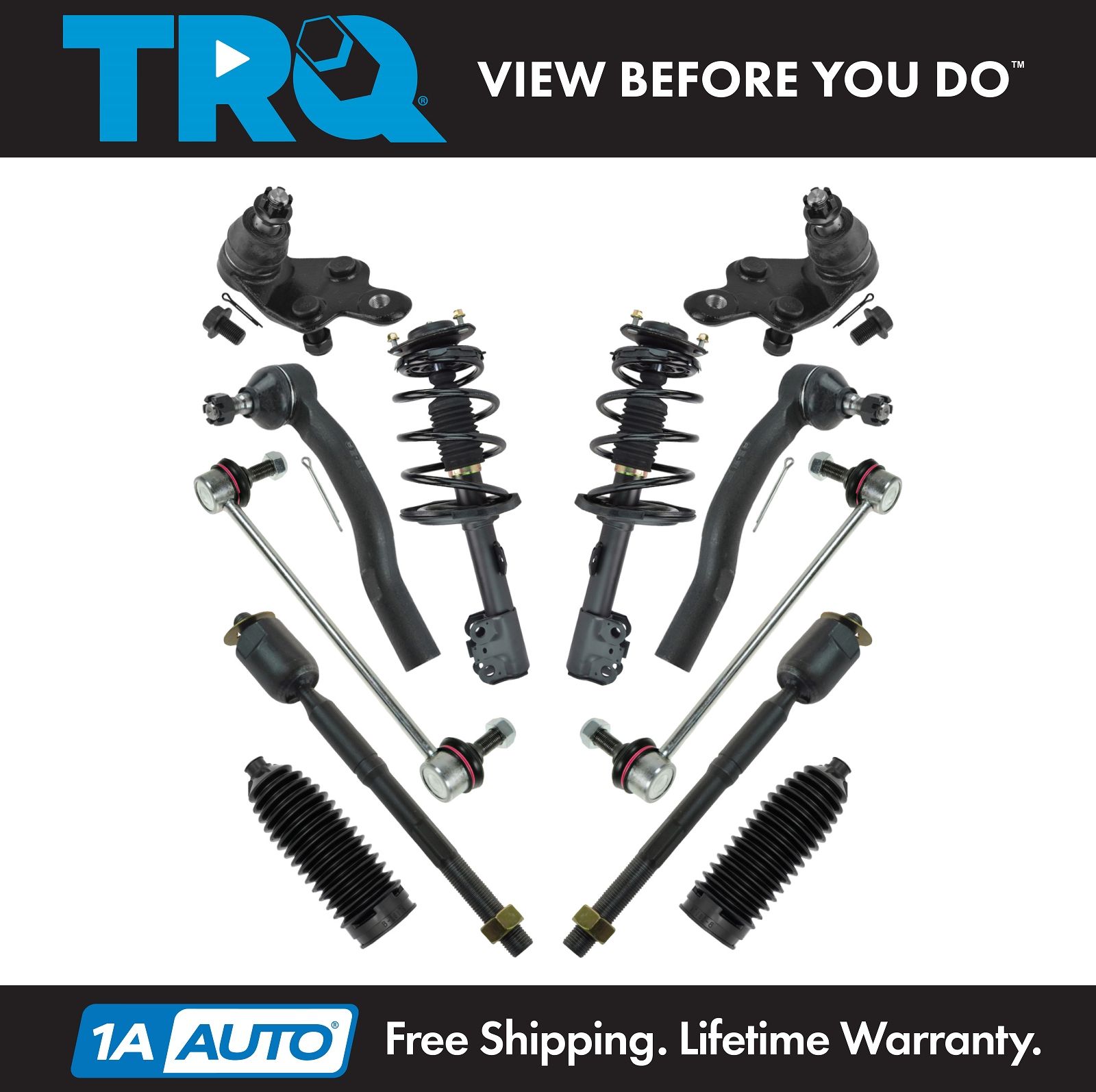 <b>12 Piece Steering & Suspension Kit</b>