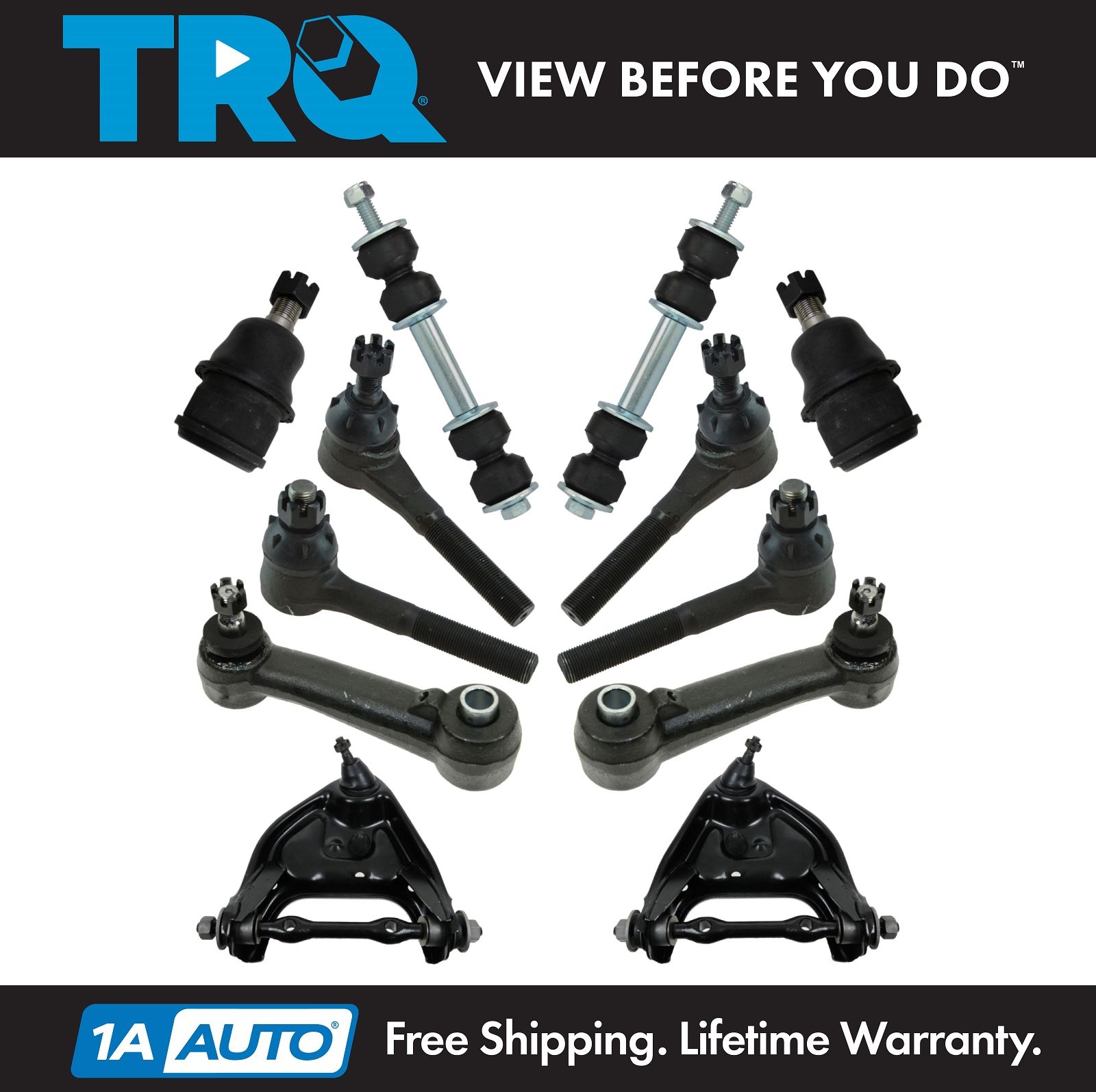 <b>12 Piece Steering & Suspension Kit</b>
